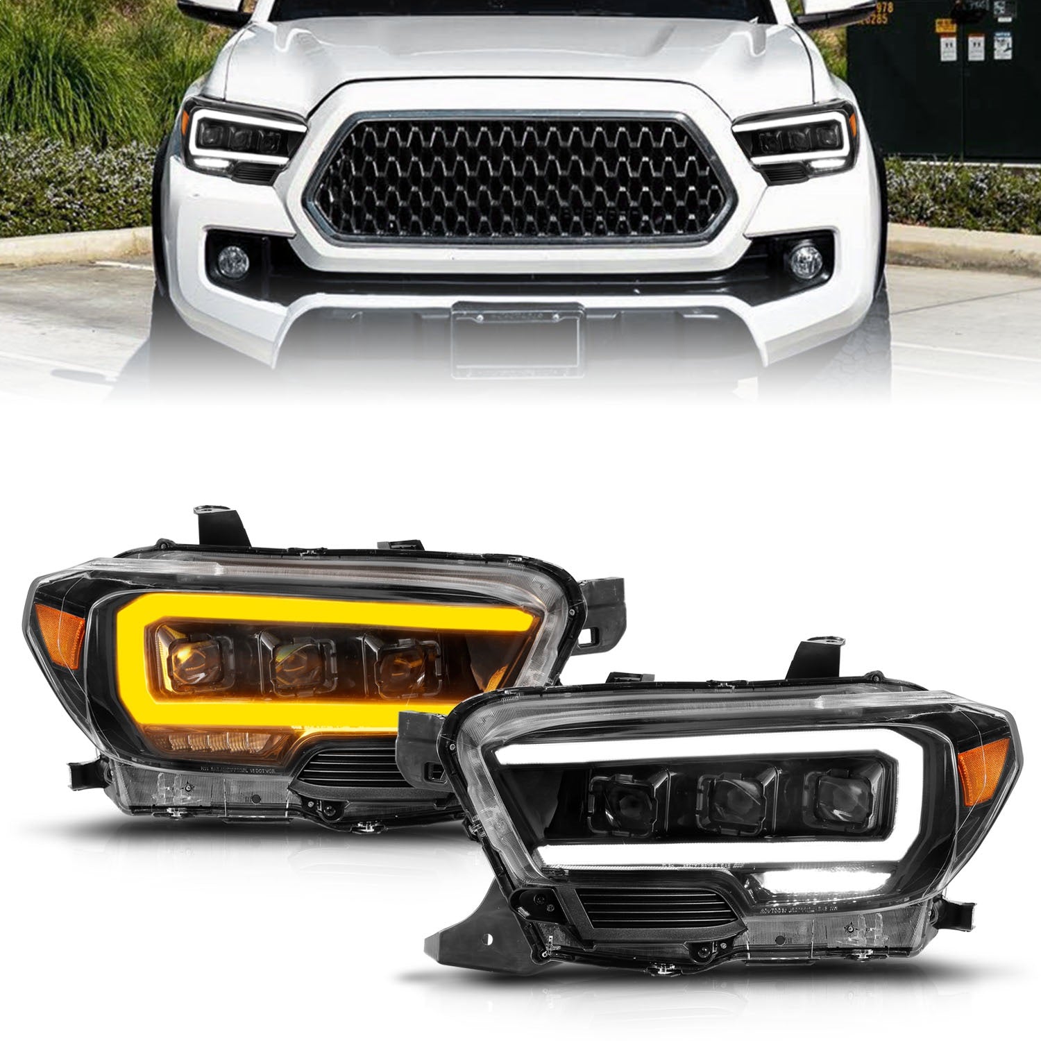 ANZO USA 111563 Projector Headlight Set ANZO USA 111563