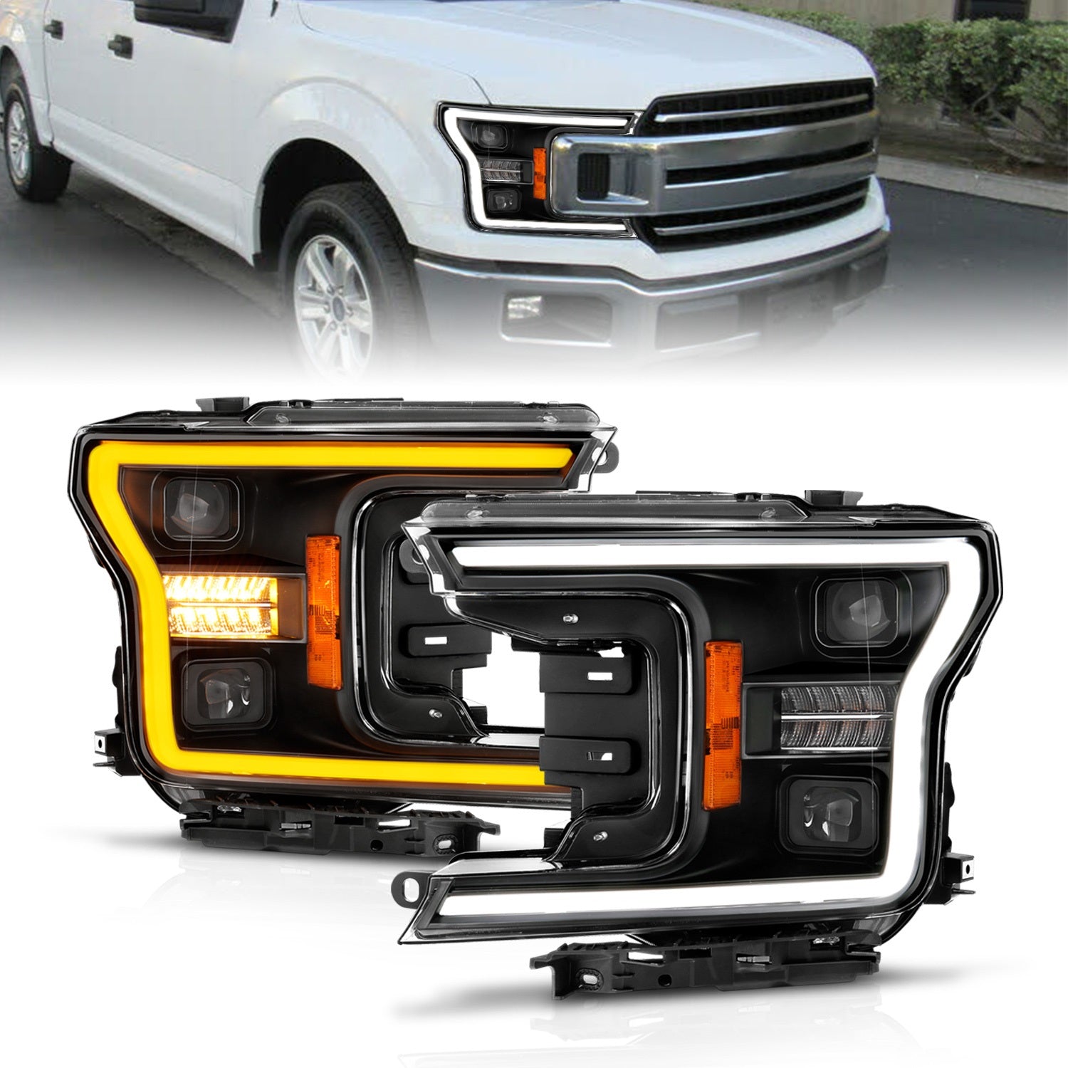 ANZO USA 111570 LED Projector Headlight ANZO USA 111570