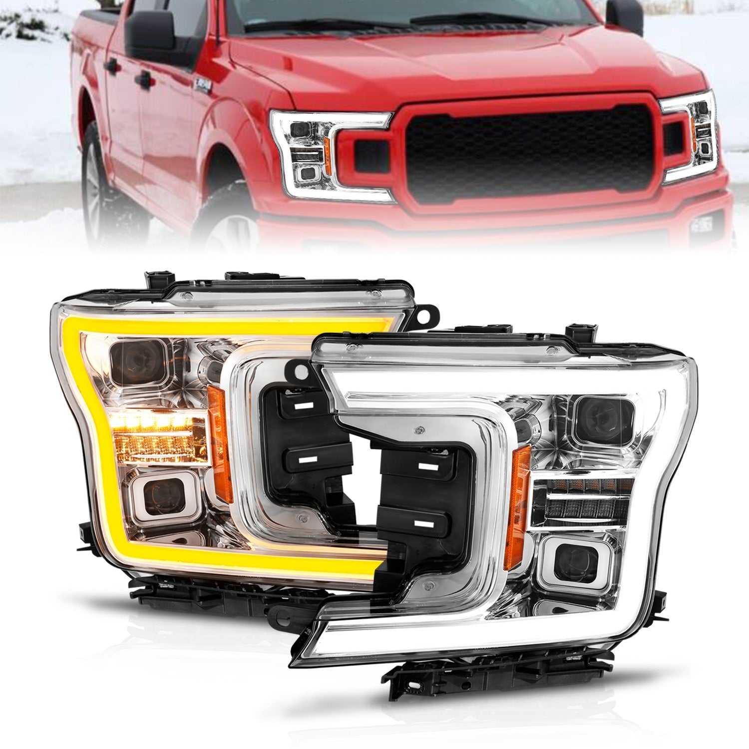 ANZO USA 111571 LED Projector Headlight ANZO USA 111571