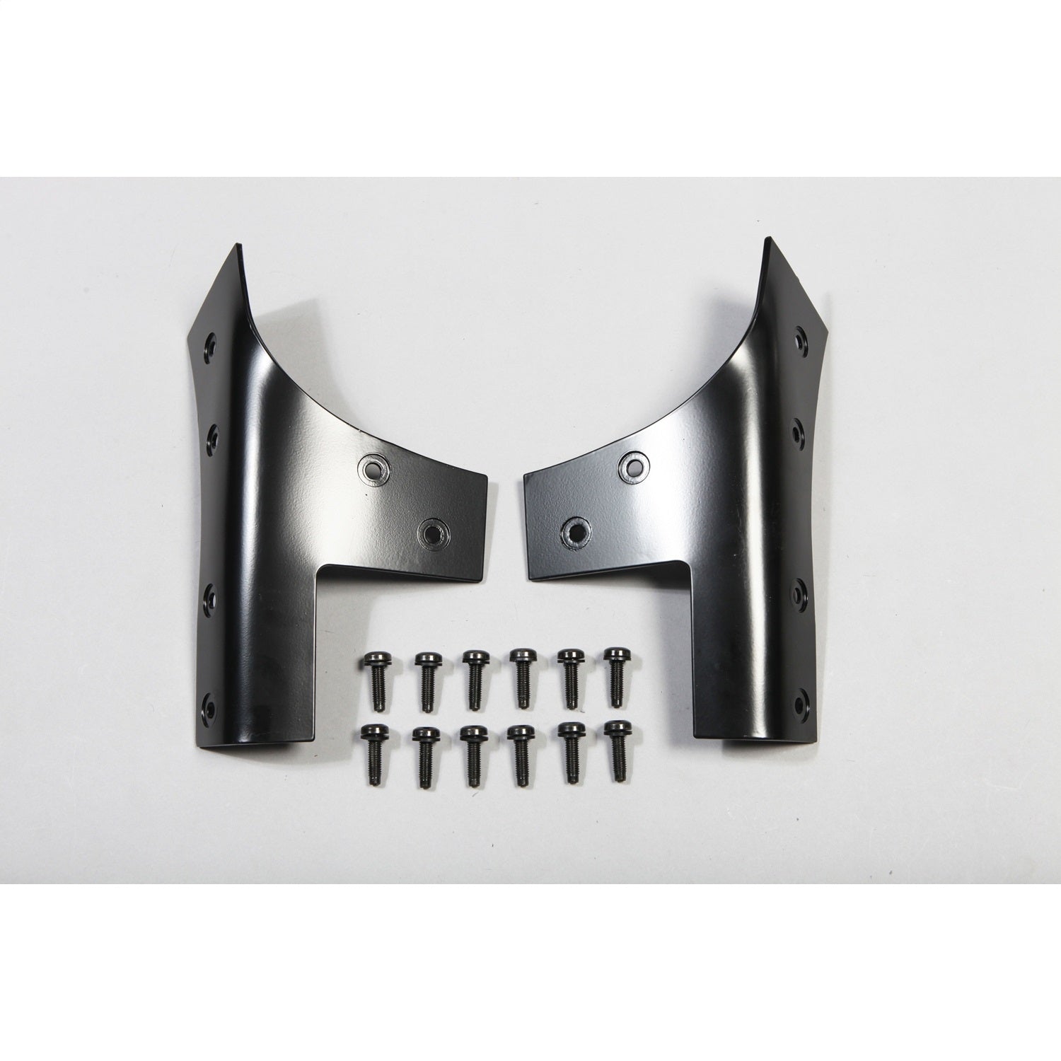Rugged Ridge 11209.03 Windshield Hinge; Pair; Black; Rugged Ridge 11209.03