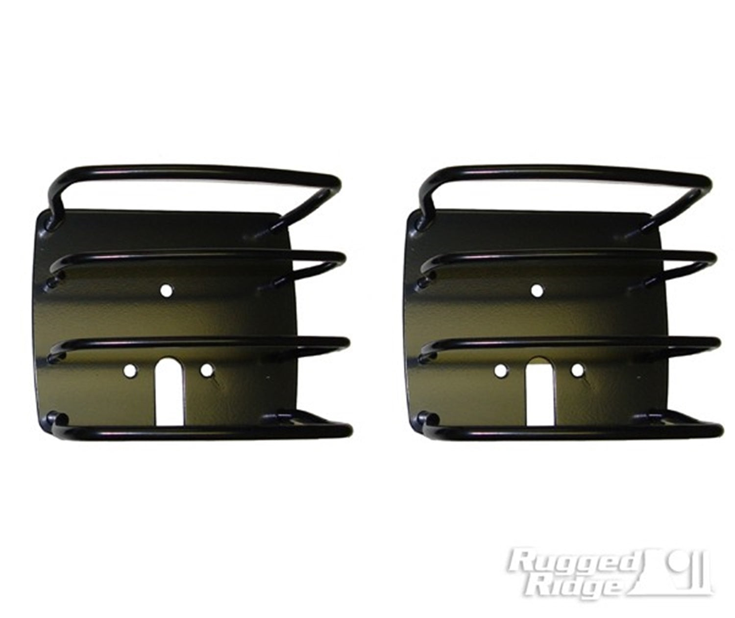 Rugged Ridge 11226.01 Euro Guard Kit Taillight Guard; Black; Rugged Ridge 11226.01