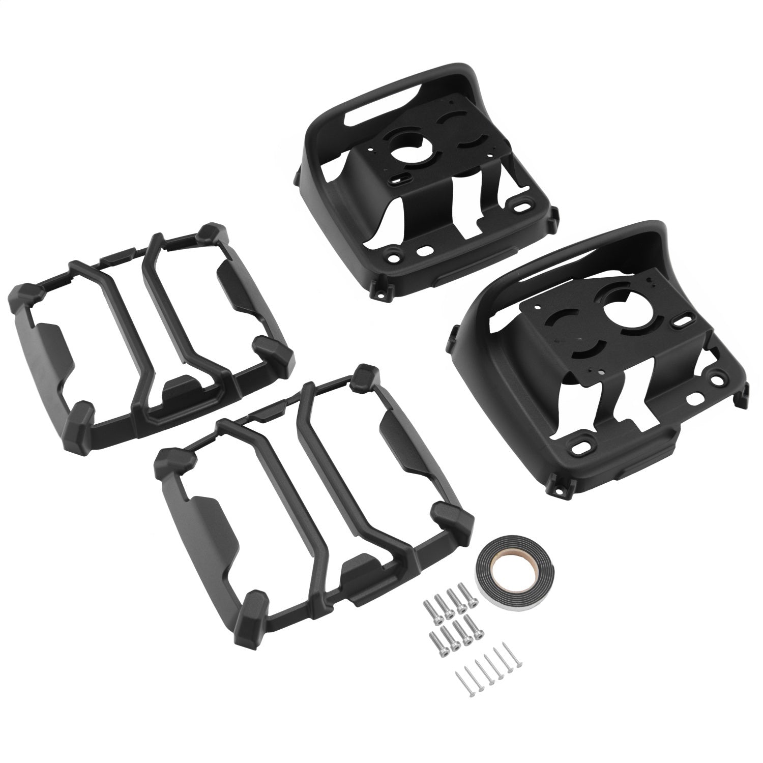 Rugged Ridge 11226.13 Elite Tail Light Guards; Pair; Black; Rugged Ridge 11226.13