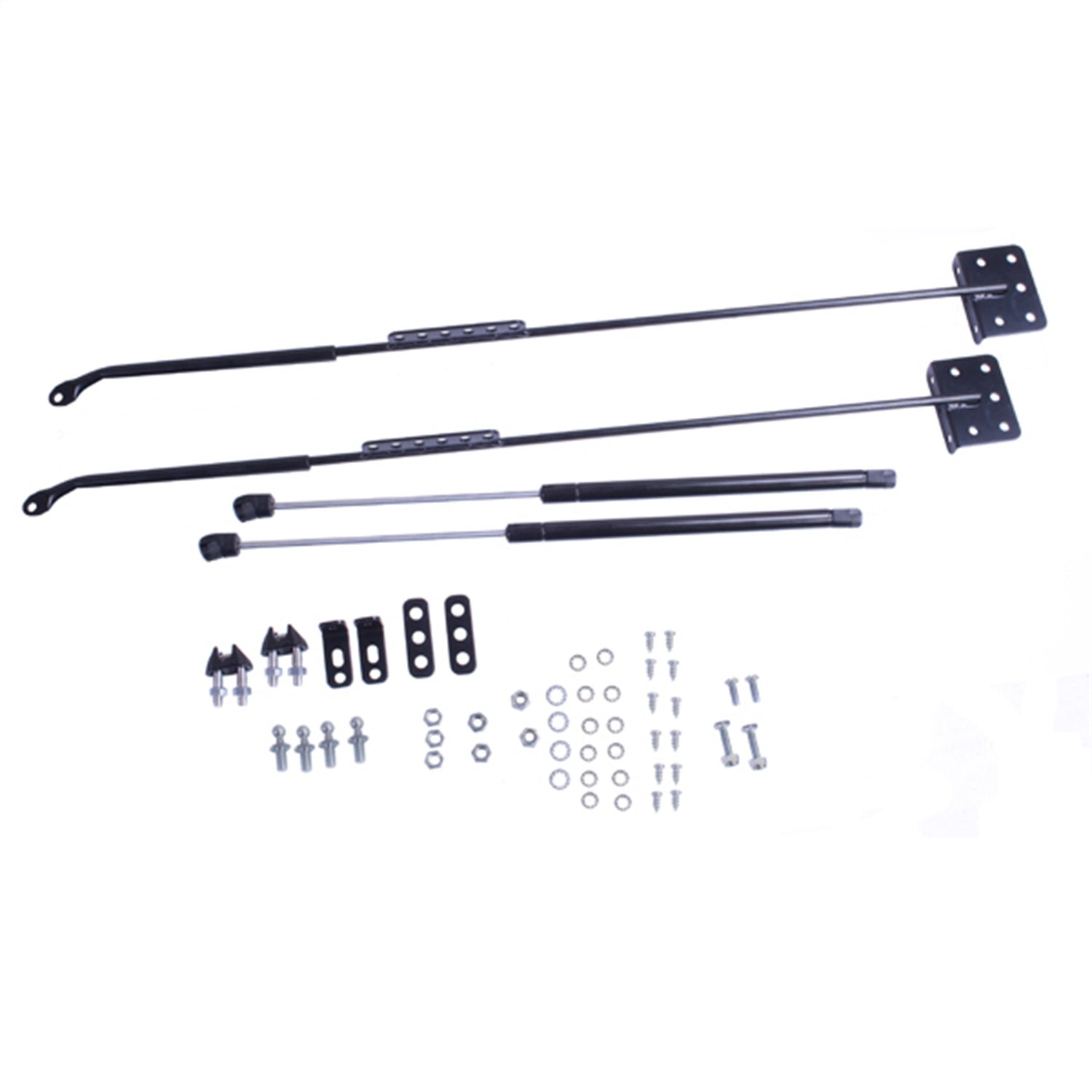 Rugged Ridge 11252.50 Lift Support Kit; Incl. Brackets; Gas Shocks; Rugged Ridge 11252.50