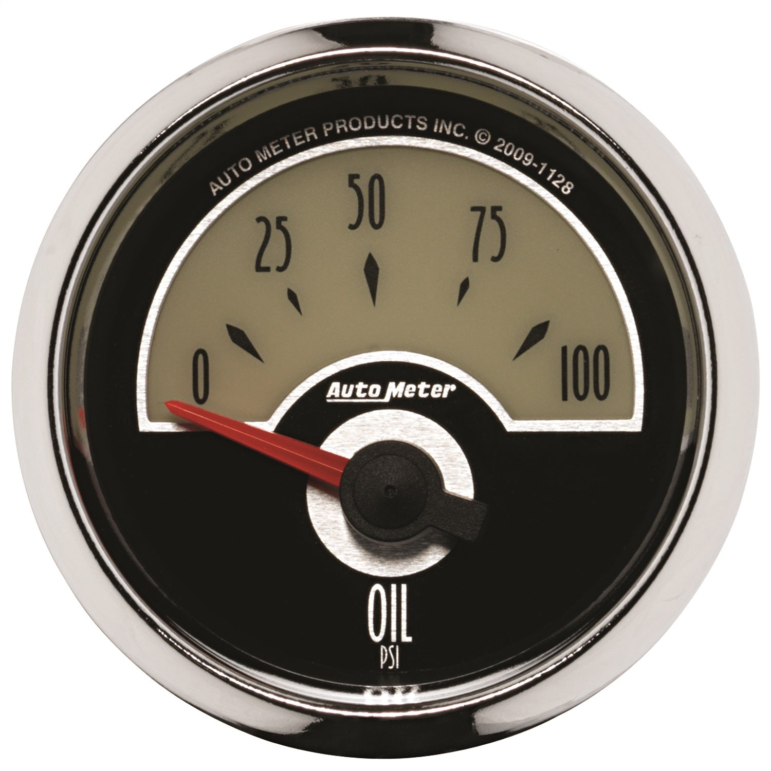 AutoMeter 1128 GAUGE; OIL PRESS; 2 1/16in.; 100PSI; ELEC; CRUISER AutoMeter 1128