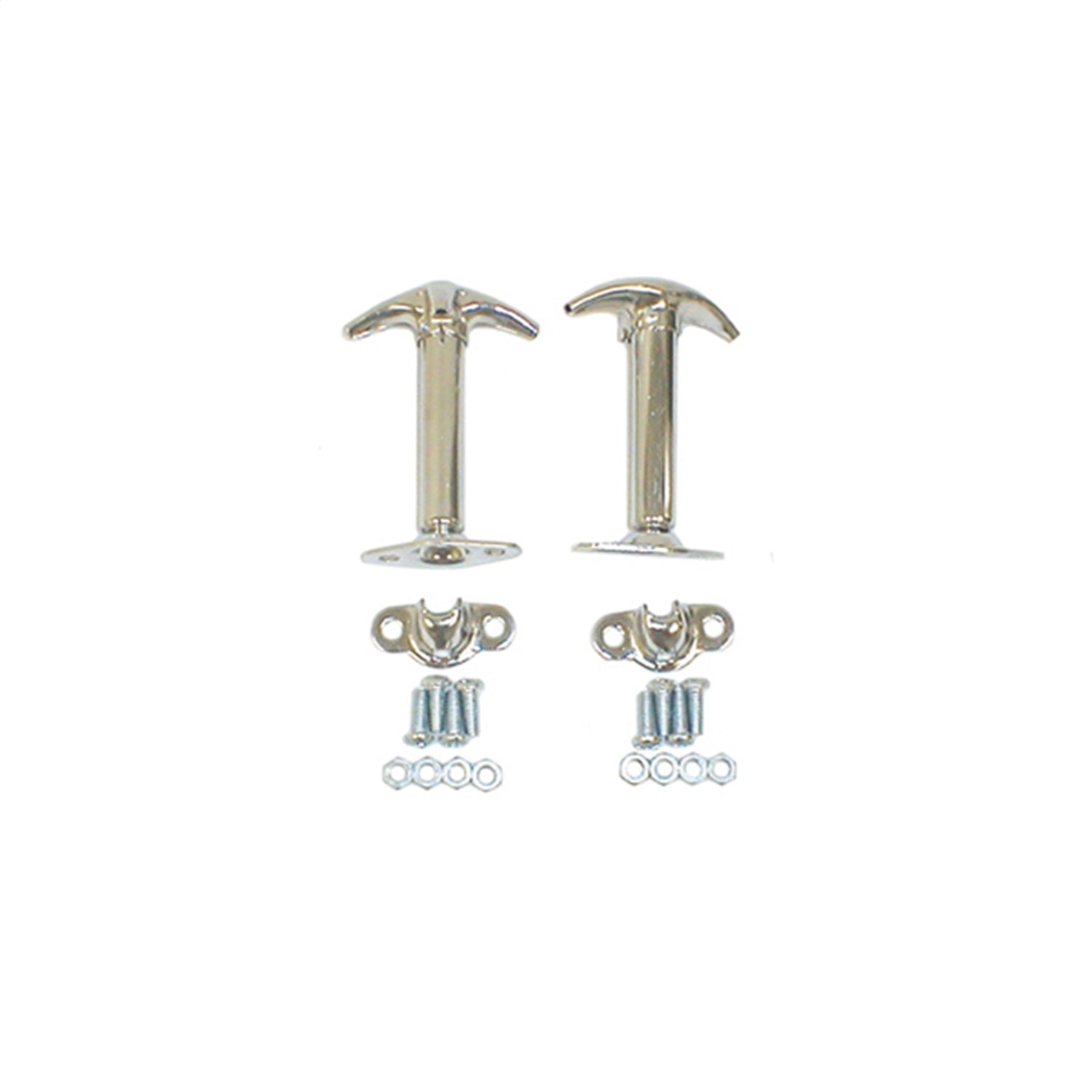 Rugged Ridge 11302.01 Hood Catch; Chrome; Rugged Ridge 11302.01