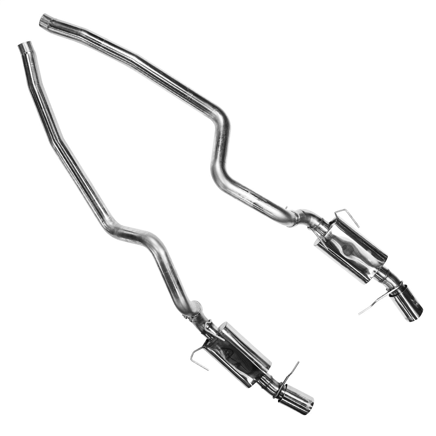 Kooks Custom Headers 11304300 3in. SS Exhaust w/SS tips. 2005-2009 Mustang GT/GT500 (Requires Kooks X or H-Pip Kooks Custom Headers 11304300