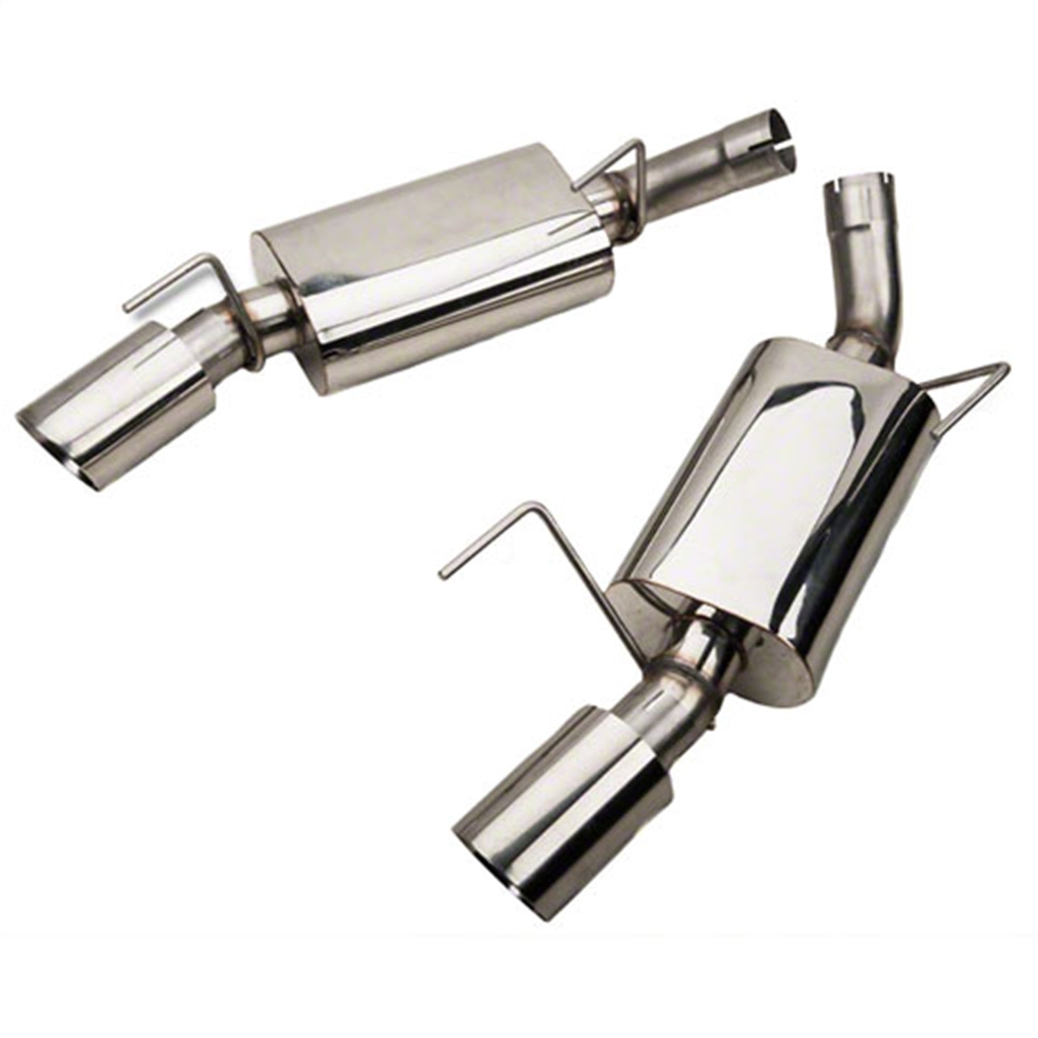 Kooks Custom Headers 11306100 2-1/2in. SS Axle-Back w/SS Tips.2005-2009 Mustang GT/GT500 Kooks Custom Headers 11306100