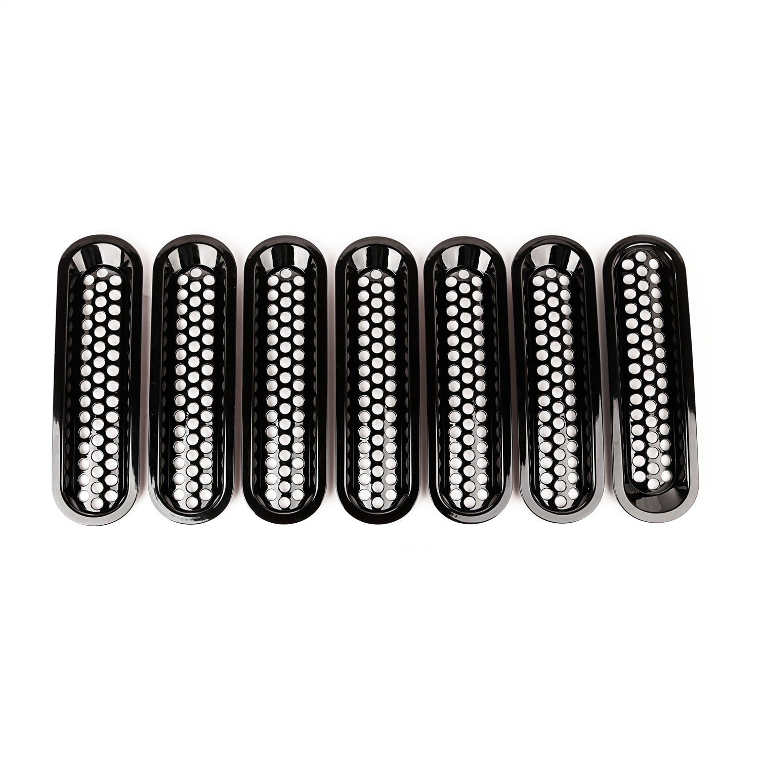 Rugged Ridge 11306.31 Grille Insert Kit; 7 pc.; Mesh Screen; Black; Rugged Ridge 11306.31