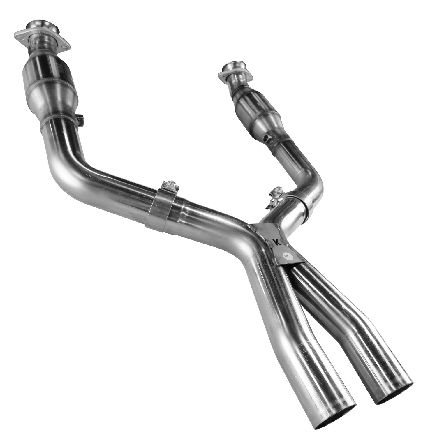 Kooks Custom Headers 11313310 3in. x 2-1/2in. SS GREEN Catted X-Pipe. 2005-2010 Mustang GT 4.6L 3V. Kooks Custom Headers 11313310