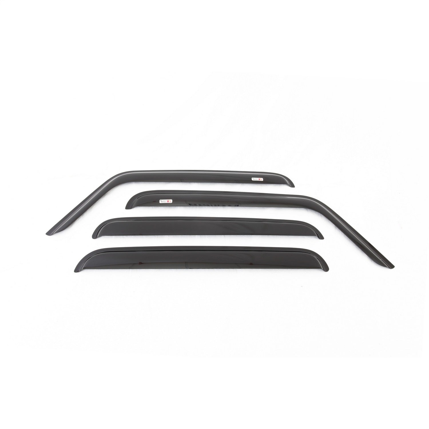 Rugged Ridge 11351.20 Side Window Vent; 4 pc.; Smoked Acrylic; Rugged Ridge 11351.20