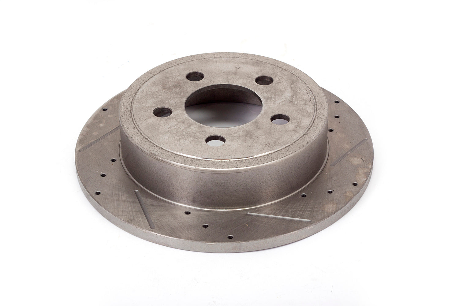 Alloy USA 11352 Disc Brake Rotor; Rear; 12in. Drilled And Slotted; Pair; Alloy USA 11352