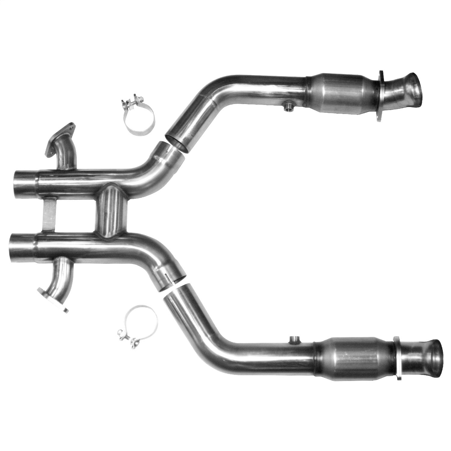 Kooks Custom Headers 11413610 3in. x 2-3/4in.(OEM) SS GREEN Catted H-Pipe. 2012-2013 Mustang Boss 302 5.0L. Kooks Custom Headers 11413610