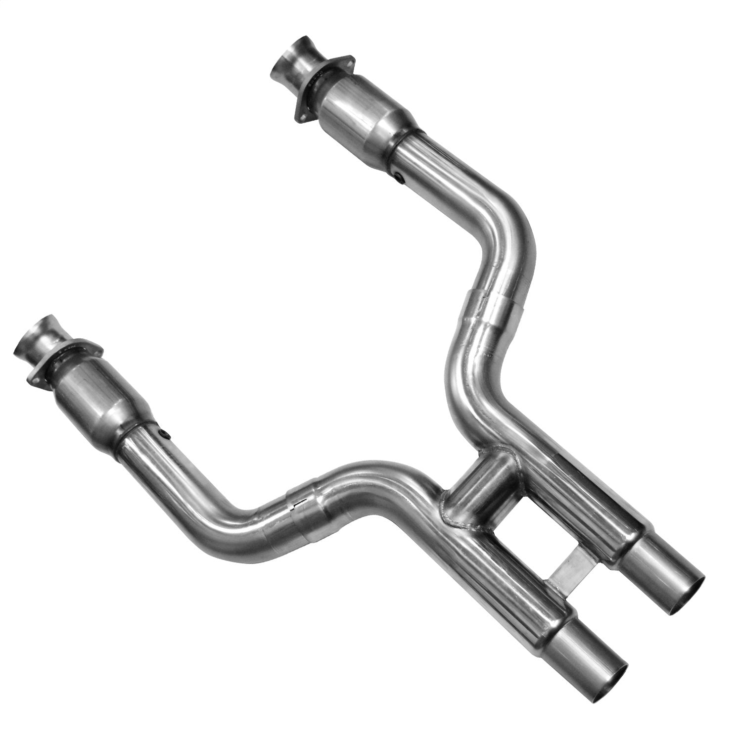 Kooks Custom Headers 11423500 3in. x 2-3/4in.(OEM) Catted Stainless H-Pipe. Must be used with Kooks Headers. Kooks Custom Headers 11423500