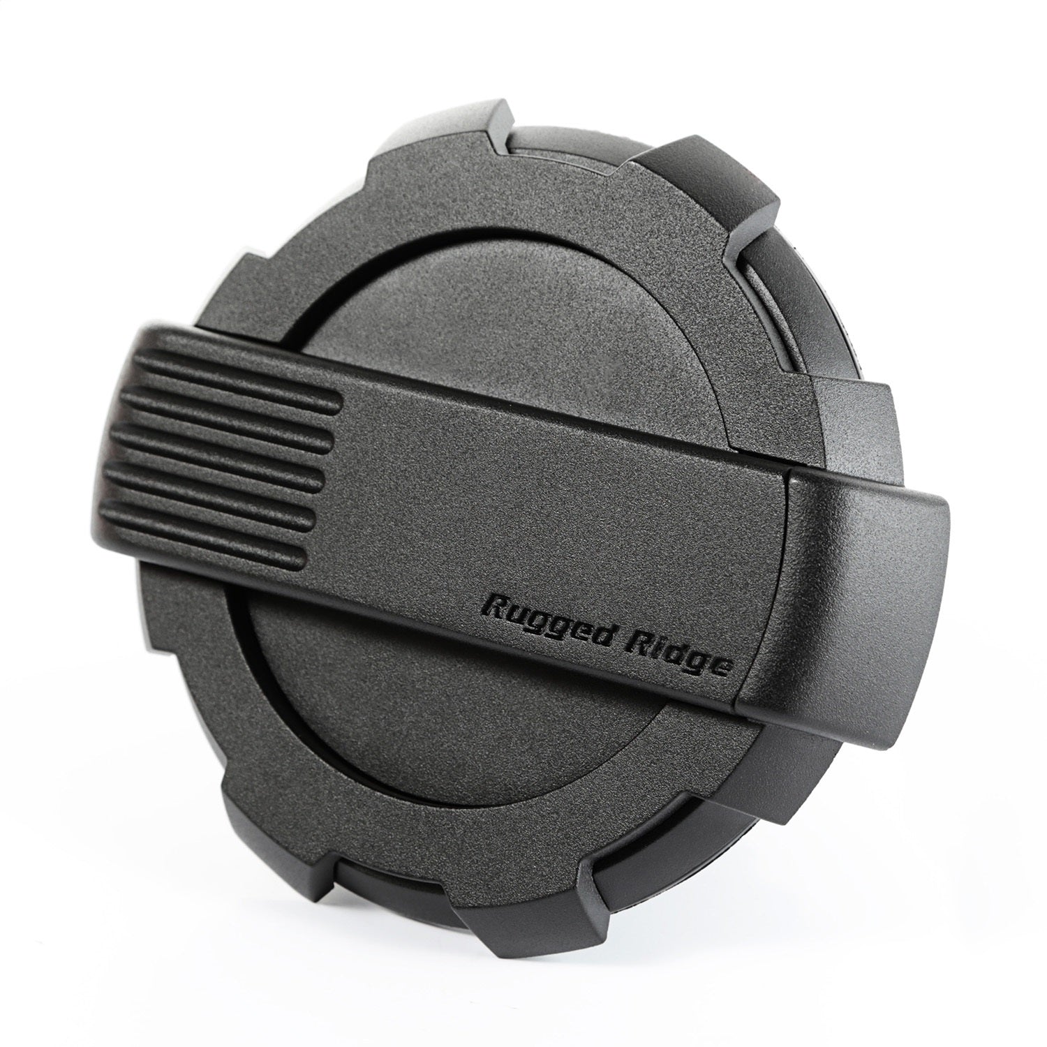 Rugged Ridge 11425.12 Elite Fuel Door; Black; Non-Locking; Rugged Ridge 11425.12
