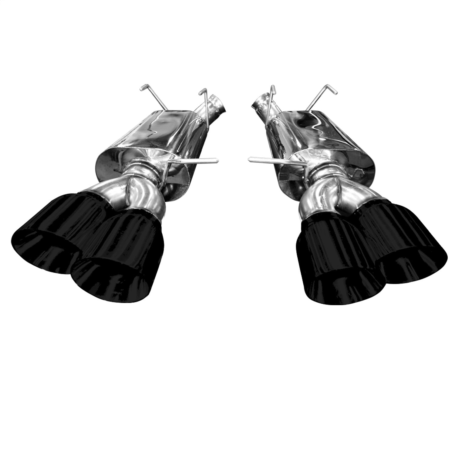 Kooks Custom Headers 11436210 3in. Axle-Back w/Black Quad Tips. 2013-2014 Shebly GT500. Kooks Custom Headers 11436210