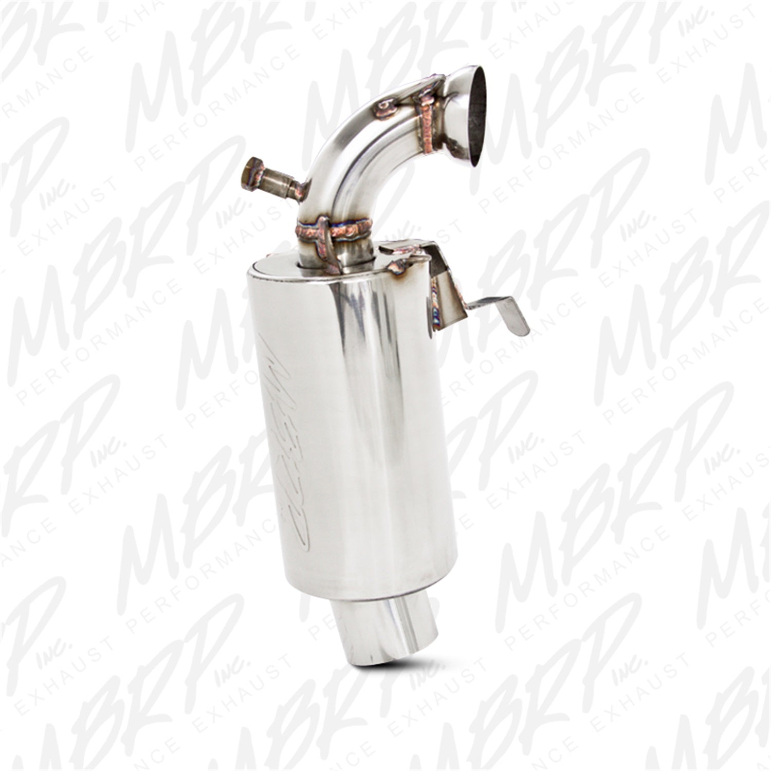 MBRP Exhaust 1150210 Snowmobile Standard Exhaust; 5 in. Dia.; 304 Stainless Steel; MBRP Exhaust 1150210