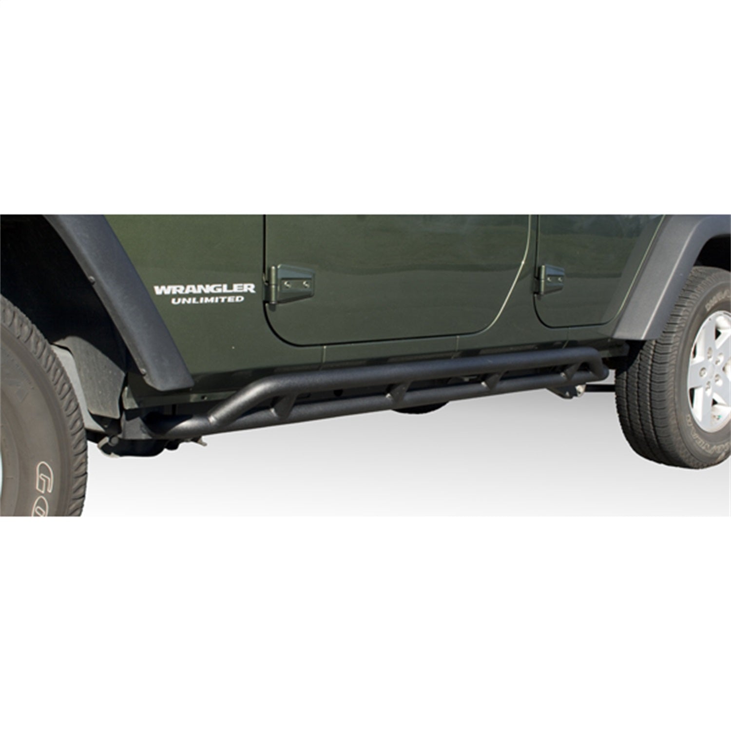 Rugged Ridge 11504.22 RRC Rocker Guard; Textured Black; Pair; Rugged Ridge 11504.22
