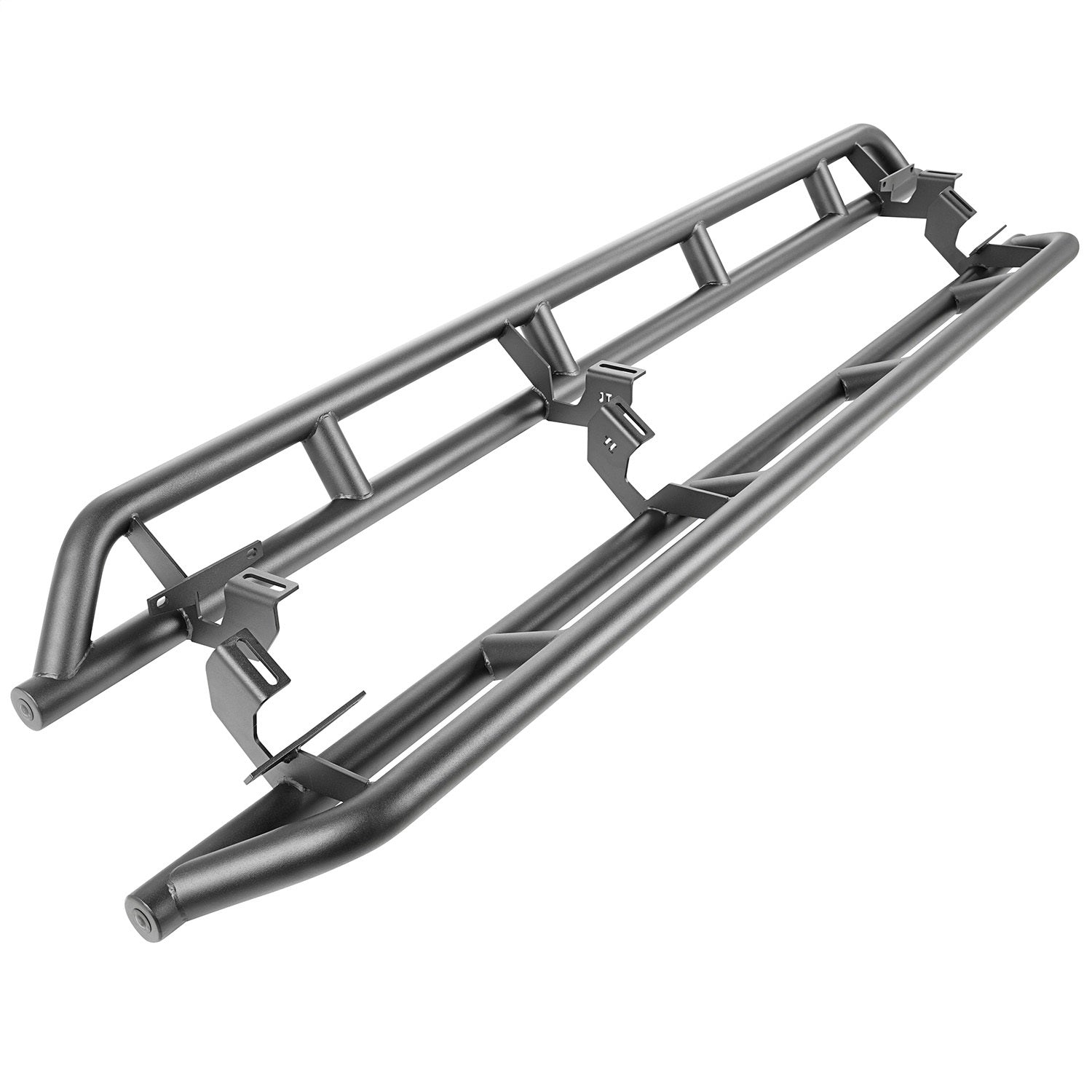 Rugged Ridge 11504.38 RRC Rocker Guard; Black Powder Coat; Rugged Ridge 11504.38