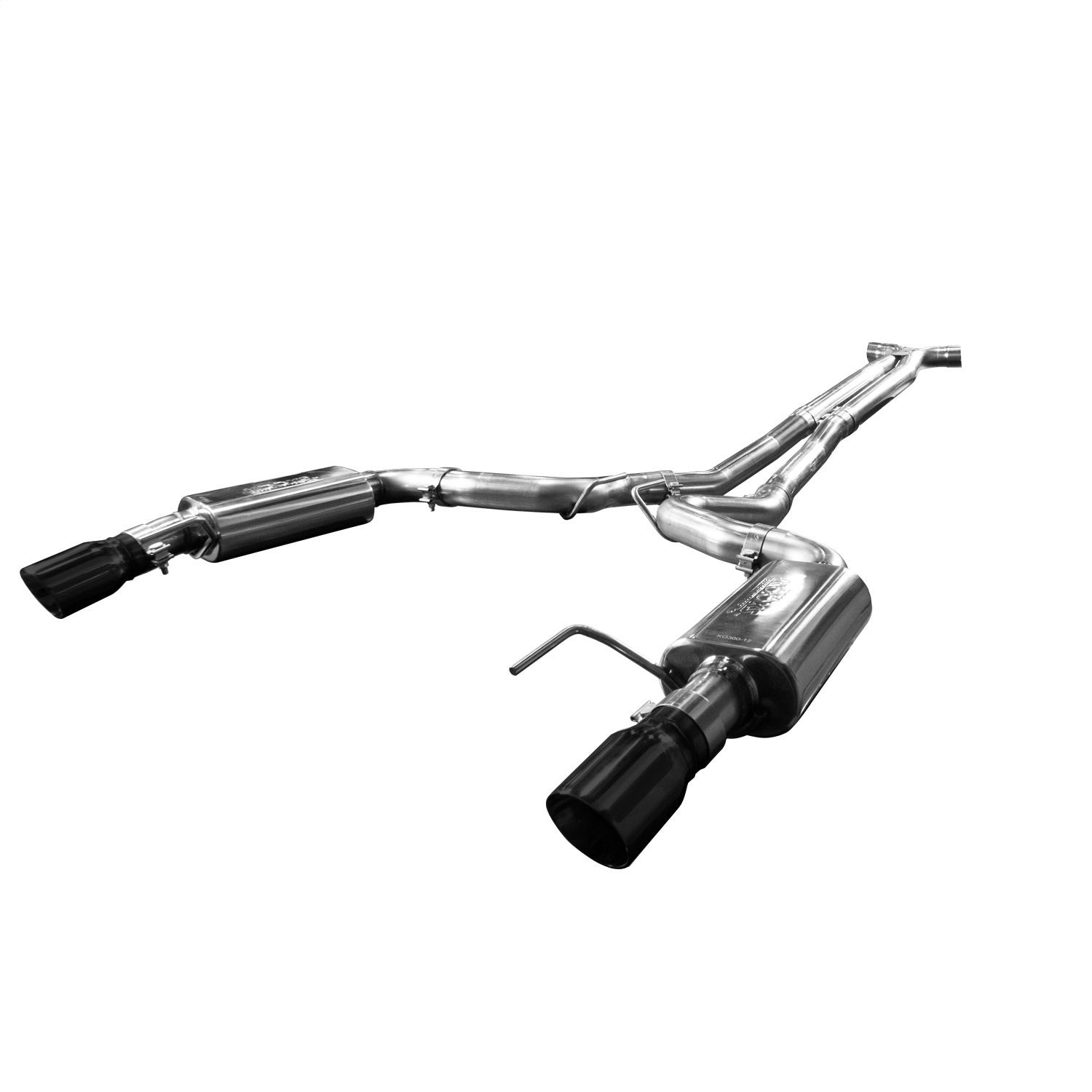 Kooks Custom Headers 11515111 3in. SS Connection-Back X-Pipe Exhaust w/Black Tips. 2015-2017 Mustang GT 5.0L. Kooks Custom Headers 11515111