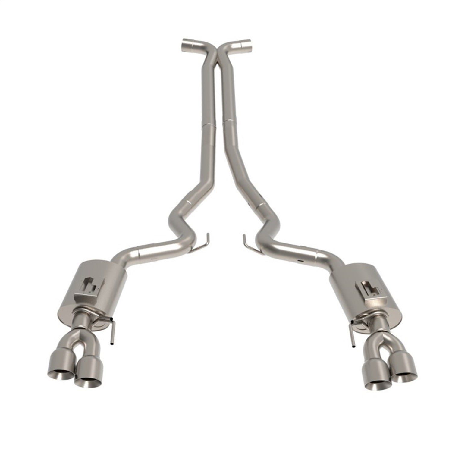 Kooks Custom Headers 11515150 3in. SS Connection-Back X-Pipe Exhaust w/SS Tips. 2018-2020 Mustang GT 5.0L. Kooks Custom Headers 11515150