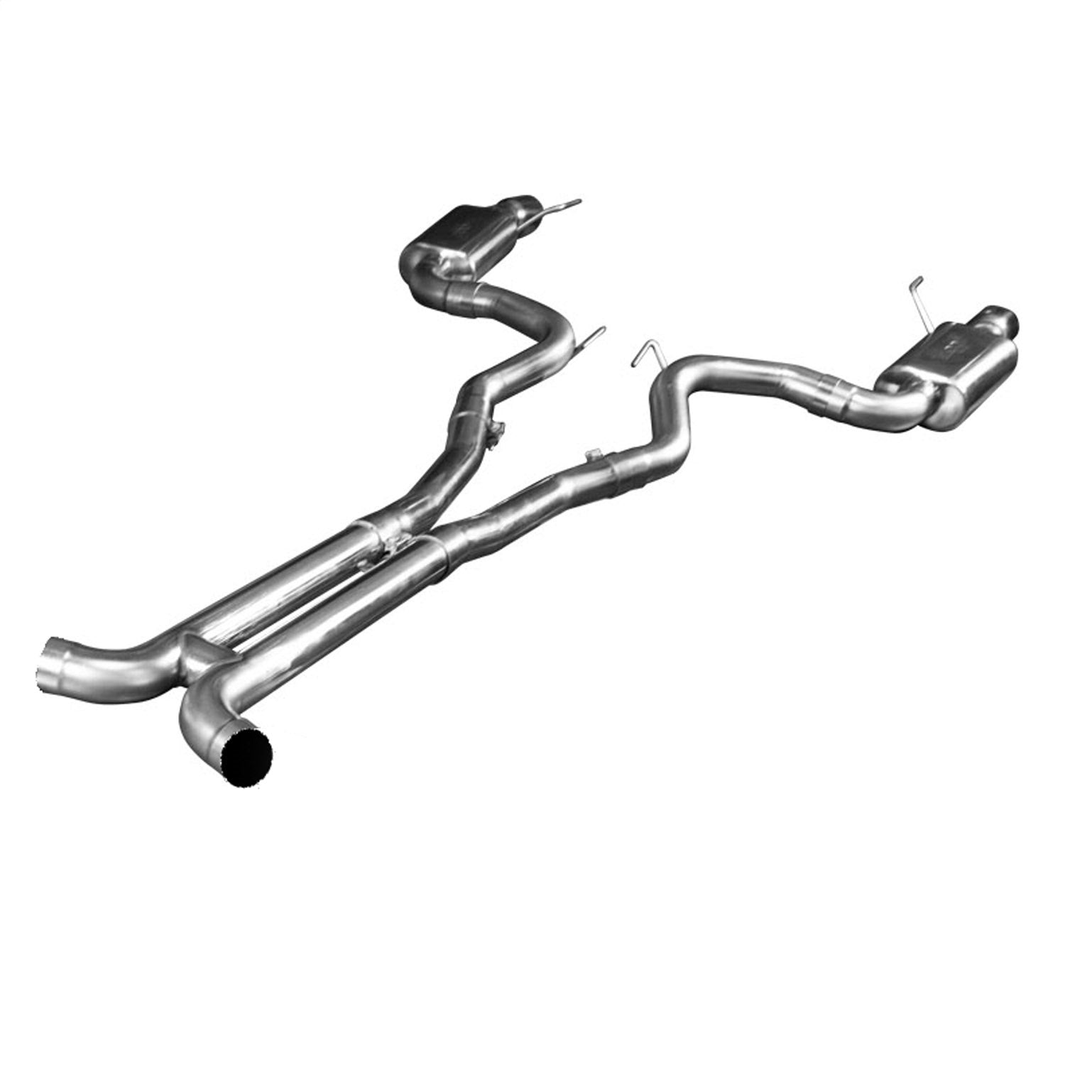 Kooks Custom Headers 11515401 3in. SS Connection-Back H-Pipe Exhaust w/SS Tips. 2015-2017 Mustang GT 5.0L. Kooks Custom Headers 11515401