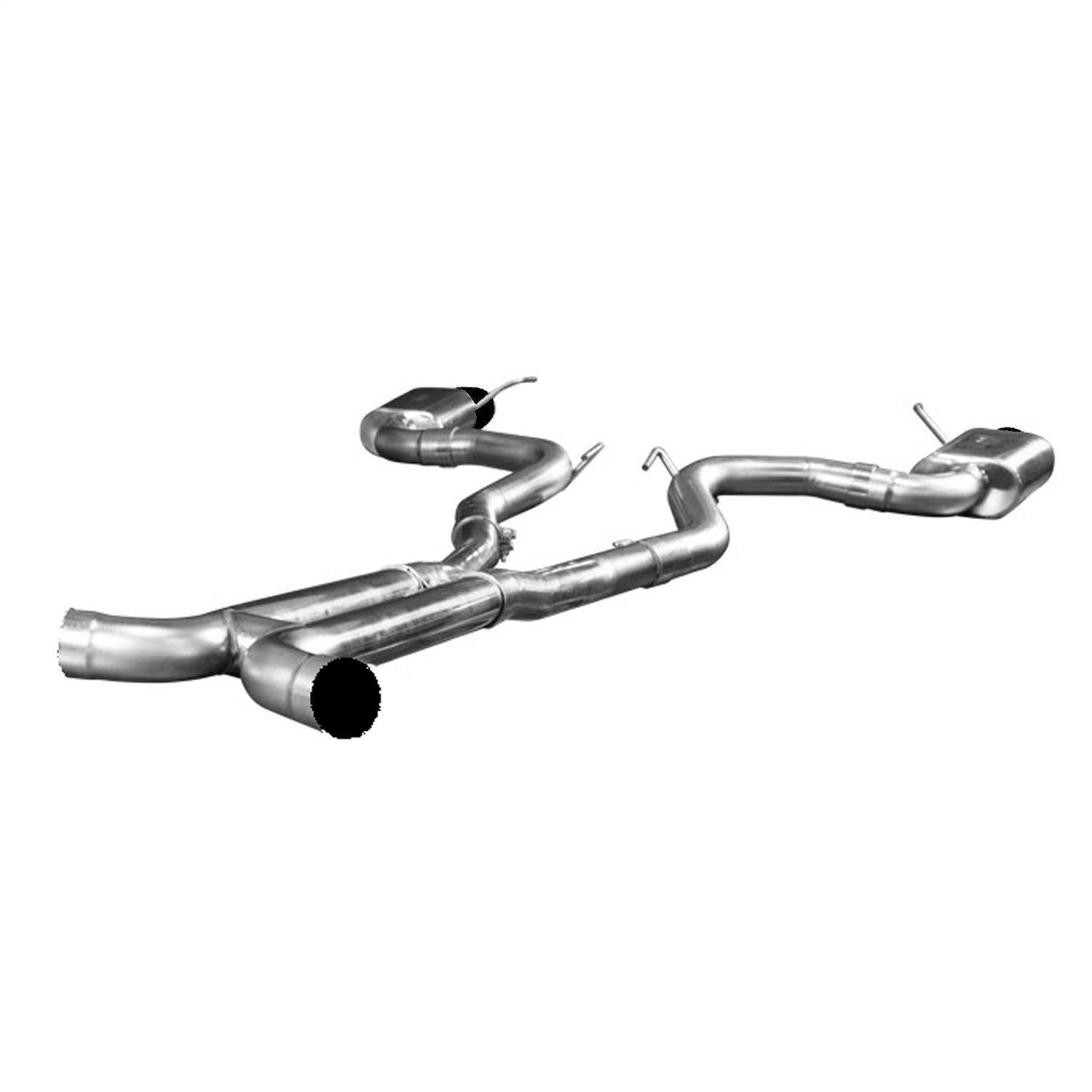 Kooks Custom Headers 11515411 3in. SS Connection-Back H-Pipe Exhaust w/Black Tips. 2015-2017 Mustang GT 5.0L. Kooks Custom Headers 11515411
