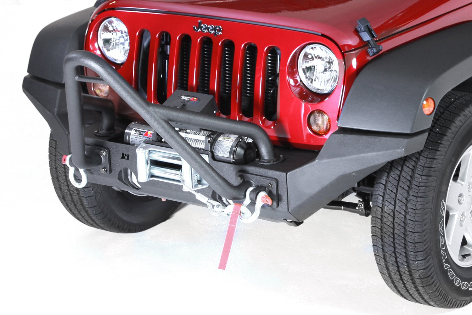 Rugged Ridge 11540.24 Bumper Ends; High Clearance; Storage; XHD; Front; Pair; Black; Rugged Ridge 11540.24