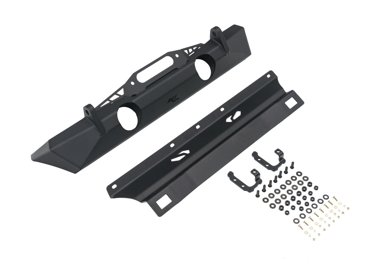 Rugged Ridge 11541.21 XOR Bumper; Front; Black; Stubby; Rugged Ridge 11541.21