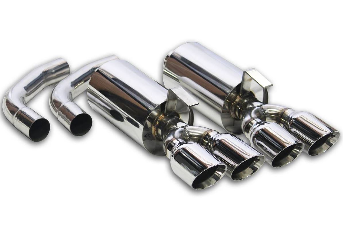 1986-1991 C4 Corvette 5.7L 2-1/4" 304SS Axle-Back Exhaust System