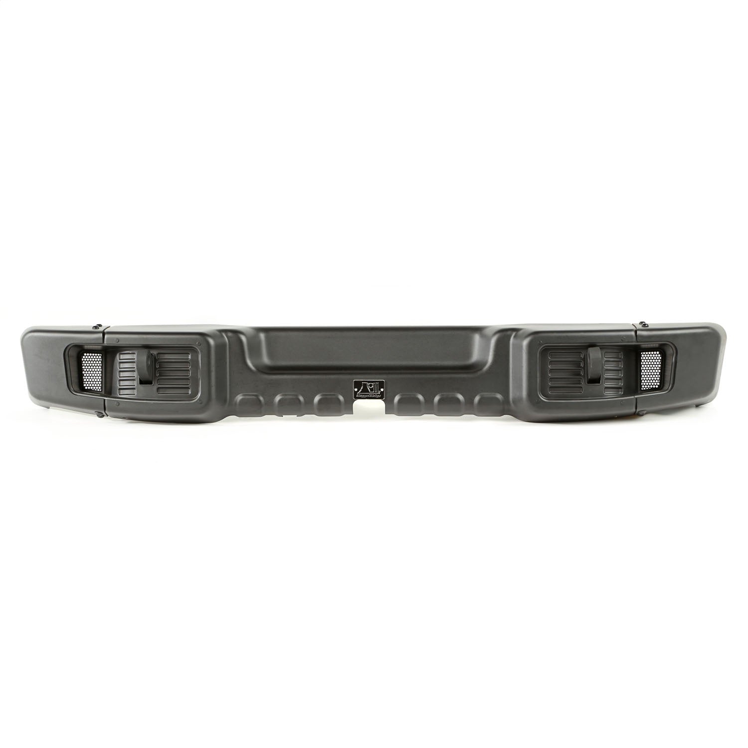 Rugged Ridge 11544.51 Spartacus Rear Bumper; Satin Black Stamped Steel; Rugged Ridge 11544.51