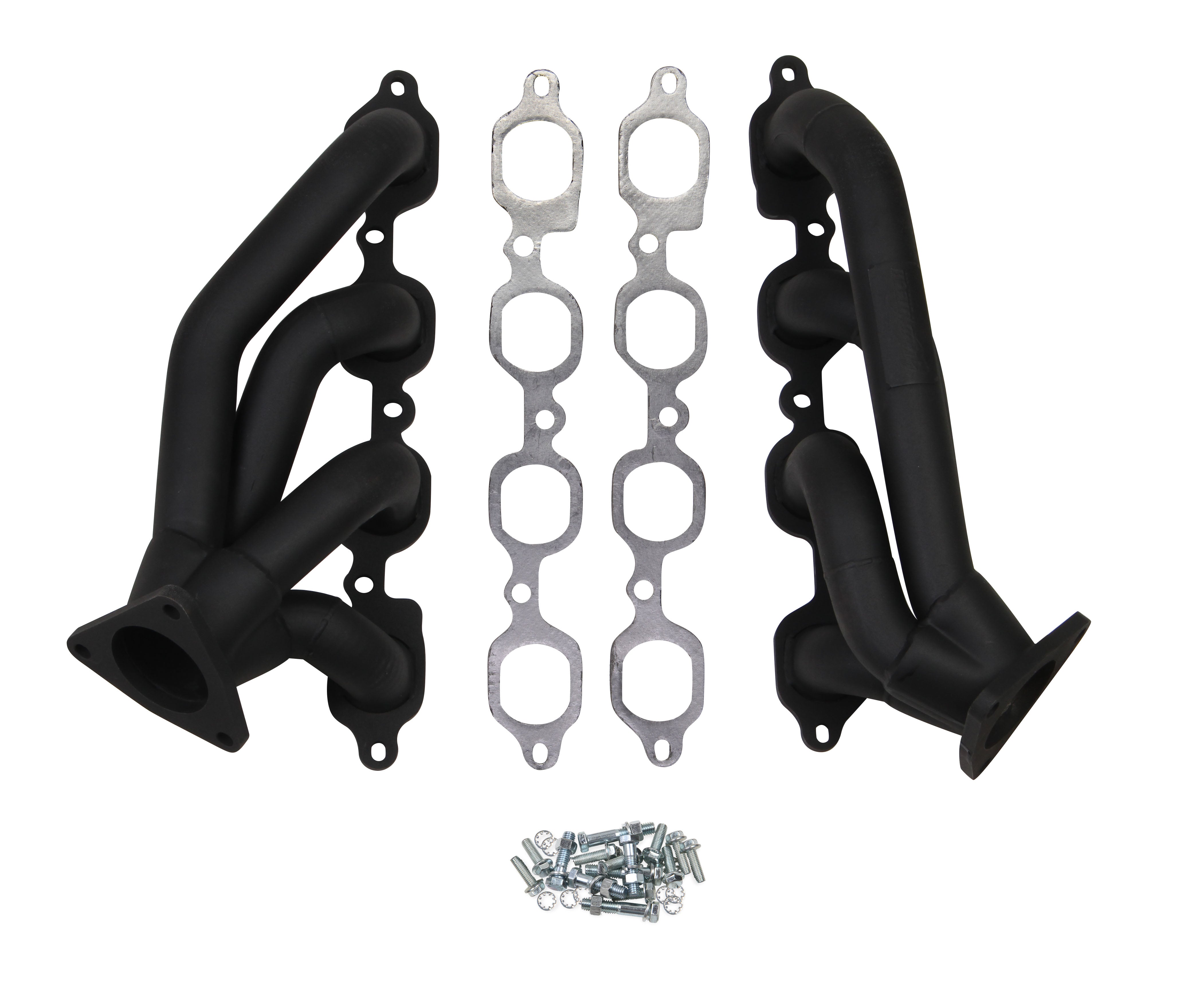 Flowtech Shorty LT Headers - Black Painted Finish