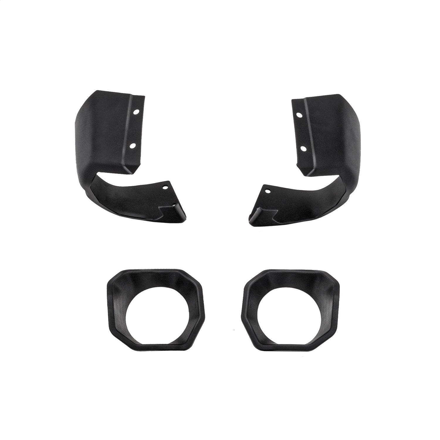 Rugged Ridge 11549.64 Venator Stubby Ends; Black Powder Coat; Rugged Ridge 11549.64