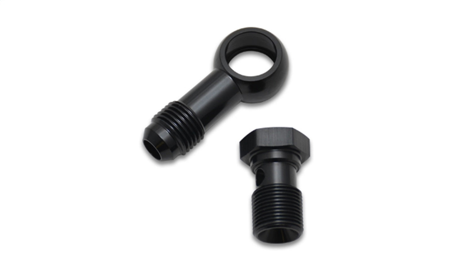 Vibrant Performance 11571 Banjo Adapter Assembly; Single Male; Banjo Size: -6AN; Bolt size: 3/8-24; Vibrant Performance 11571