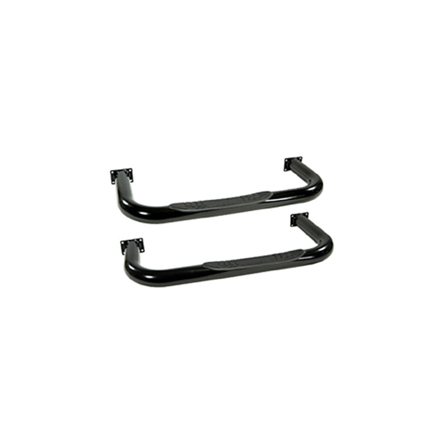 Rugged Ridge 11590.01 Side Tube Step; Black; Rugged Ridge 11590.01