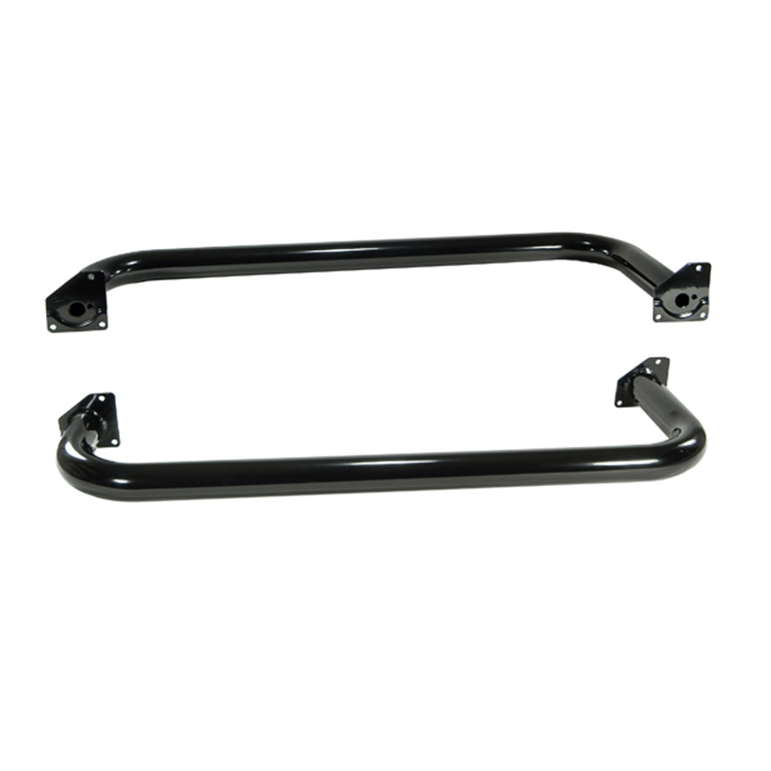 Rugged Ridge 11590.04 Side Tube Step; Black; Rugged Ridge 11590.04
