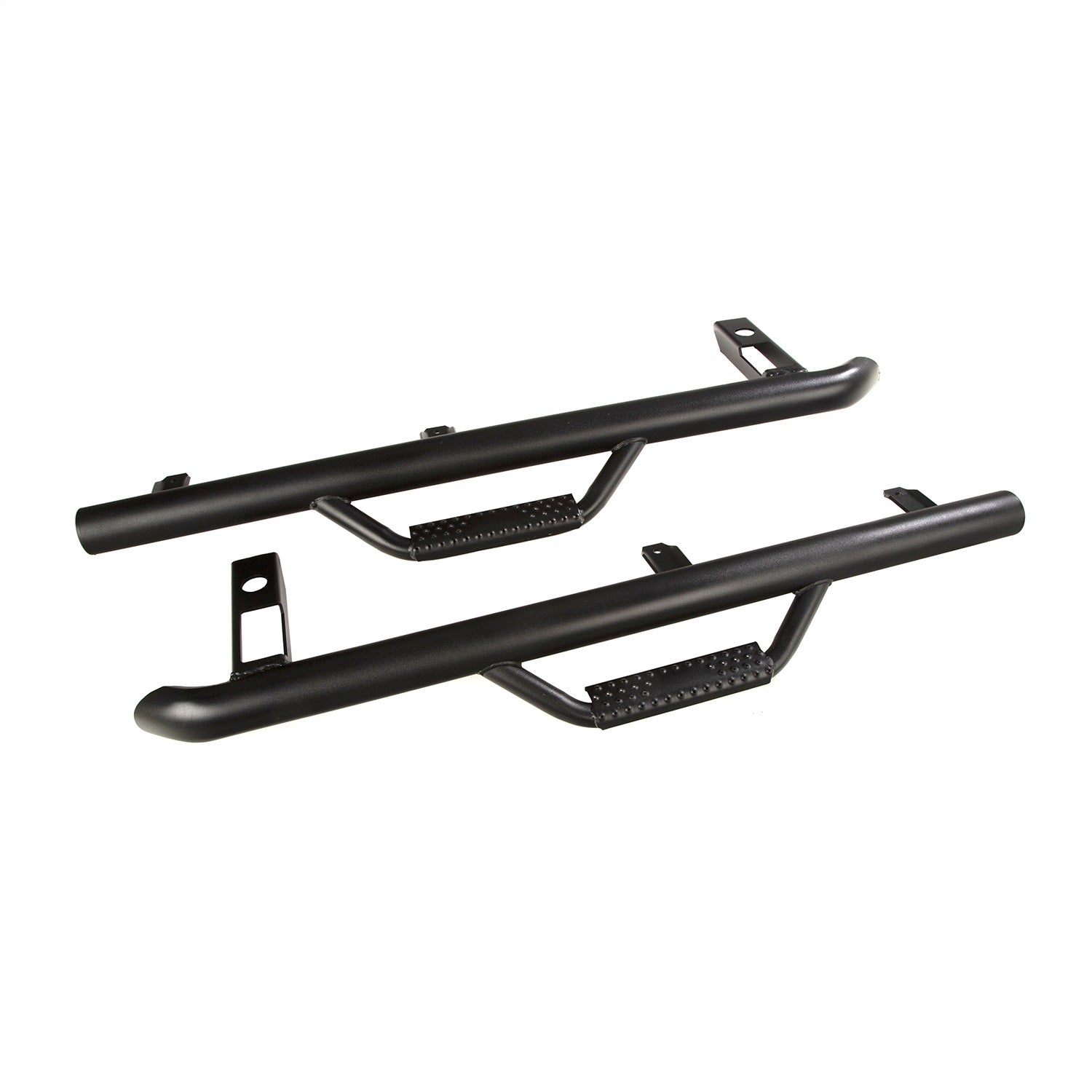 Rugged Ridge 11596.11 Spartan Nerf Bar Kit; Textured Black; Rugged Ridge 11596.11