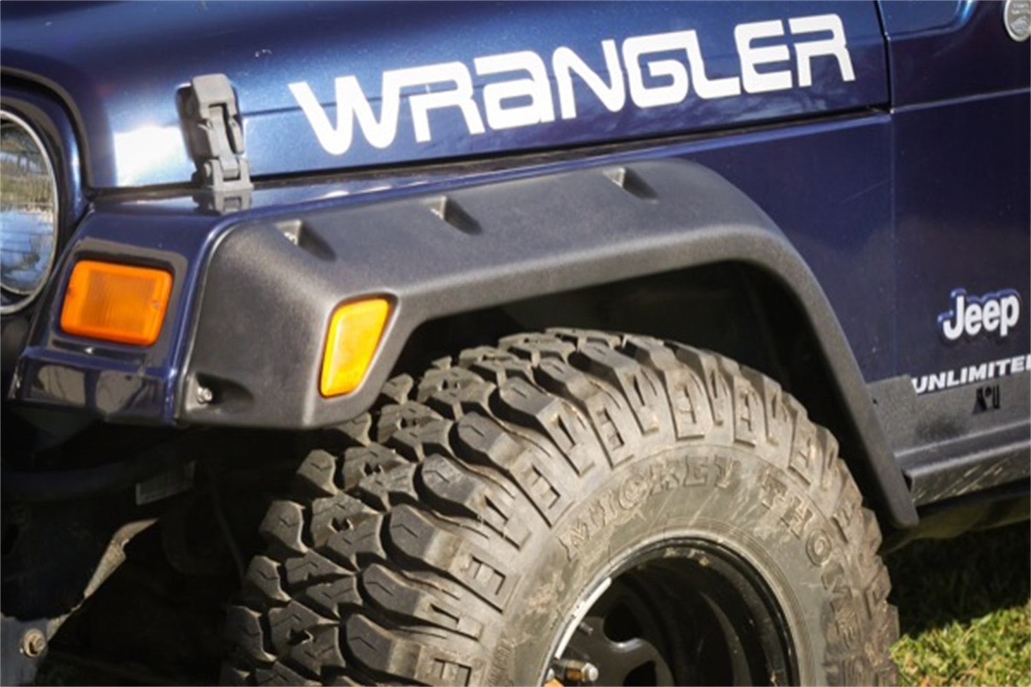 Rugged Ridge 11630.20 All Terrain Fender Flare Set; Front And Rear; Incl. Hardware; 4 pc.; Rugged Ridge 11630.20