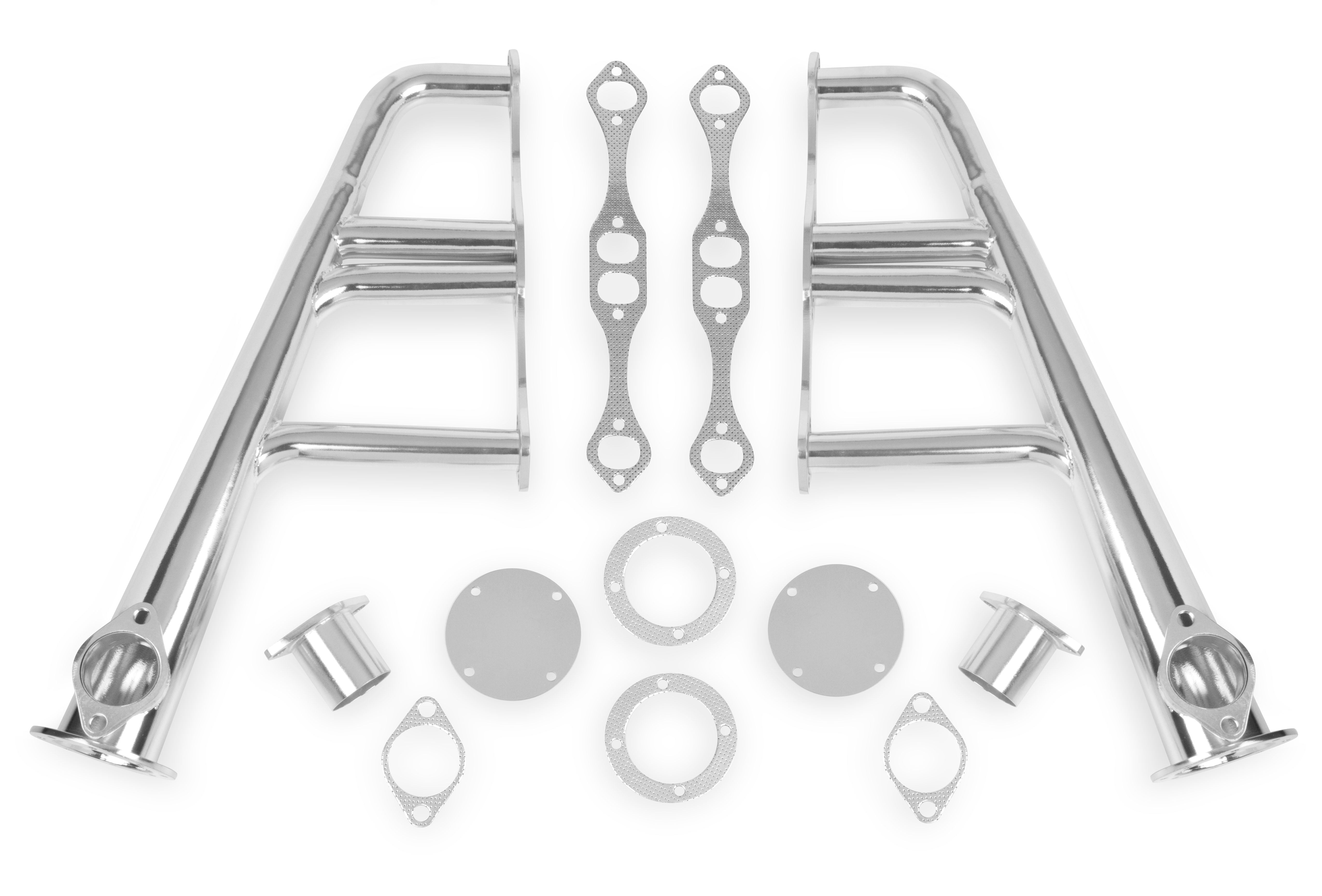 Flowtech Lakester Headers - Chrome Finish