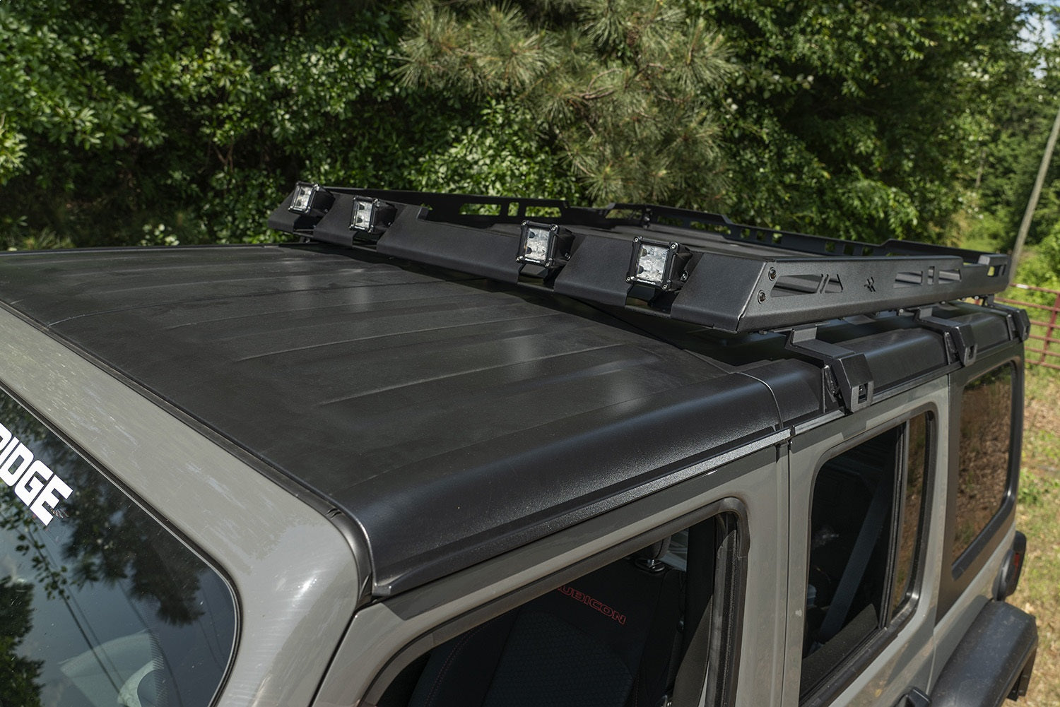 Rugged Ridge 11703.04 Roof Rack; w/Basket; Rugged Ridge 11703.04