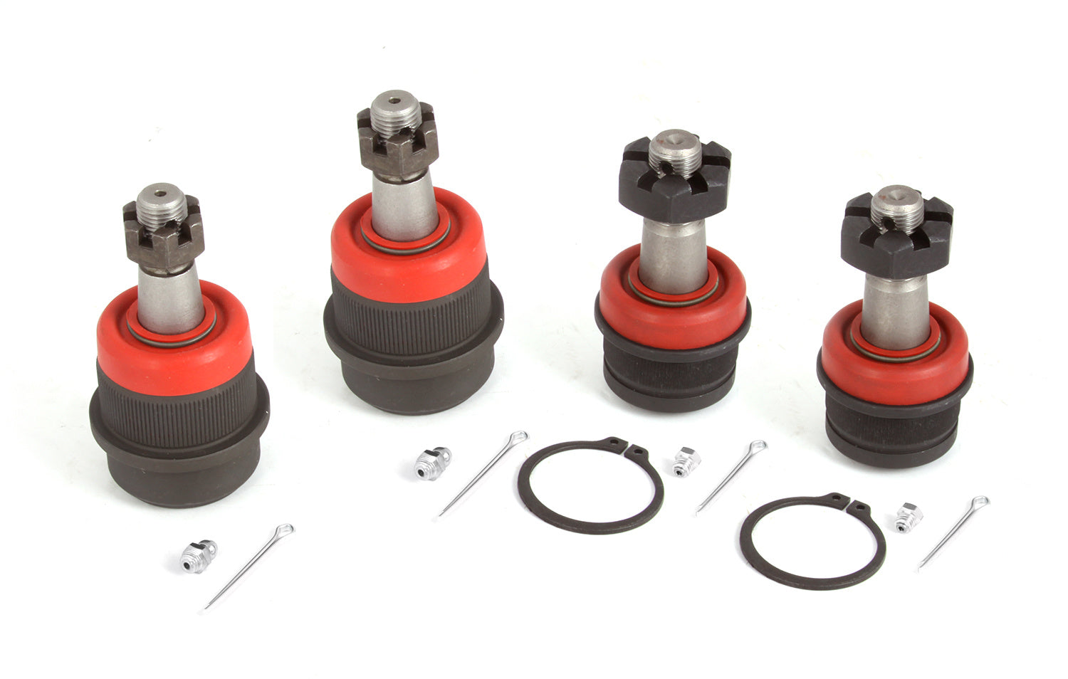 Alloy USA 11802 Ball Joint Kit; Front; 4 pc. Heavy Duty; Incl. 2 Upper And 2 Lower Ball Joints; Alloy USA 11802