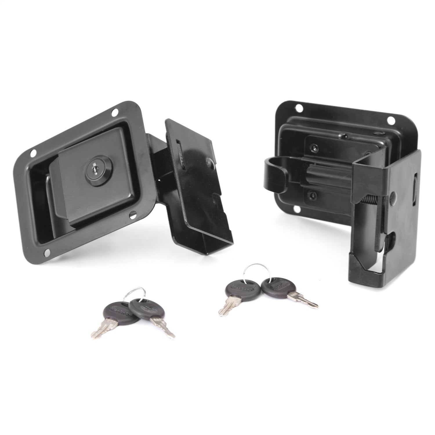 Rugged Ridge 11812.80 Door Latch Set; Pair; For Half And Tube Doors; Rugged Ridge 11812.80