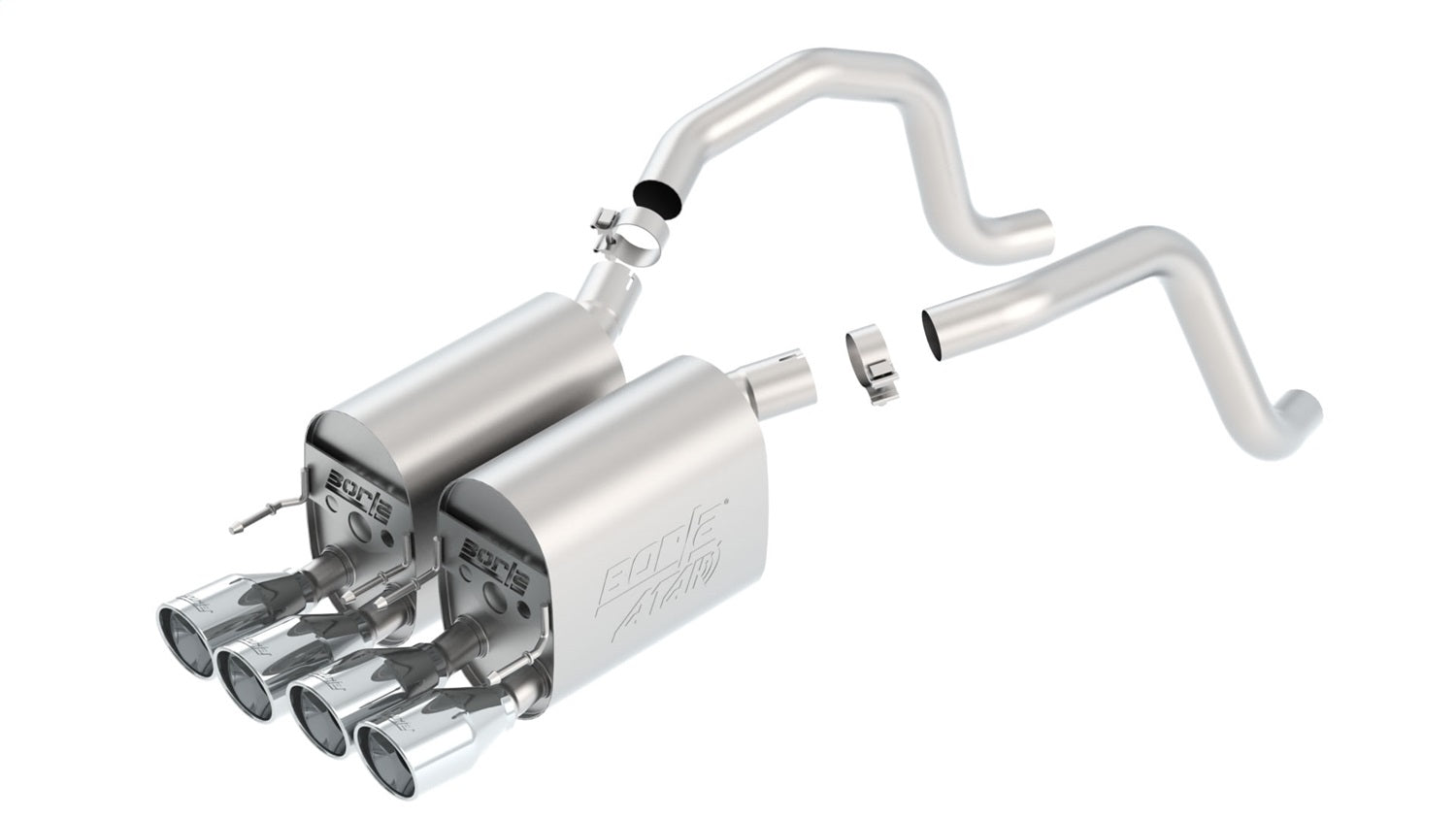 Borla 11816 ATAK® Axle-Back Exhaust System Borla 11816