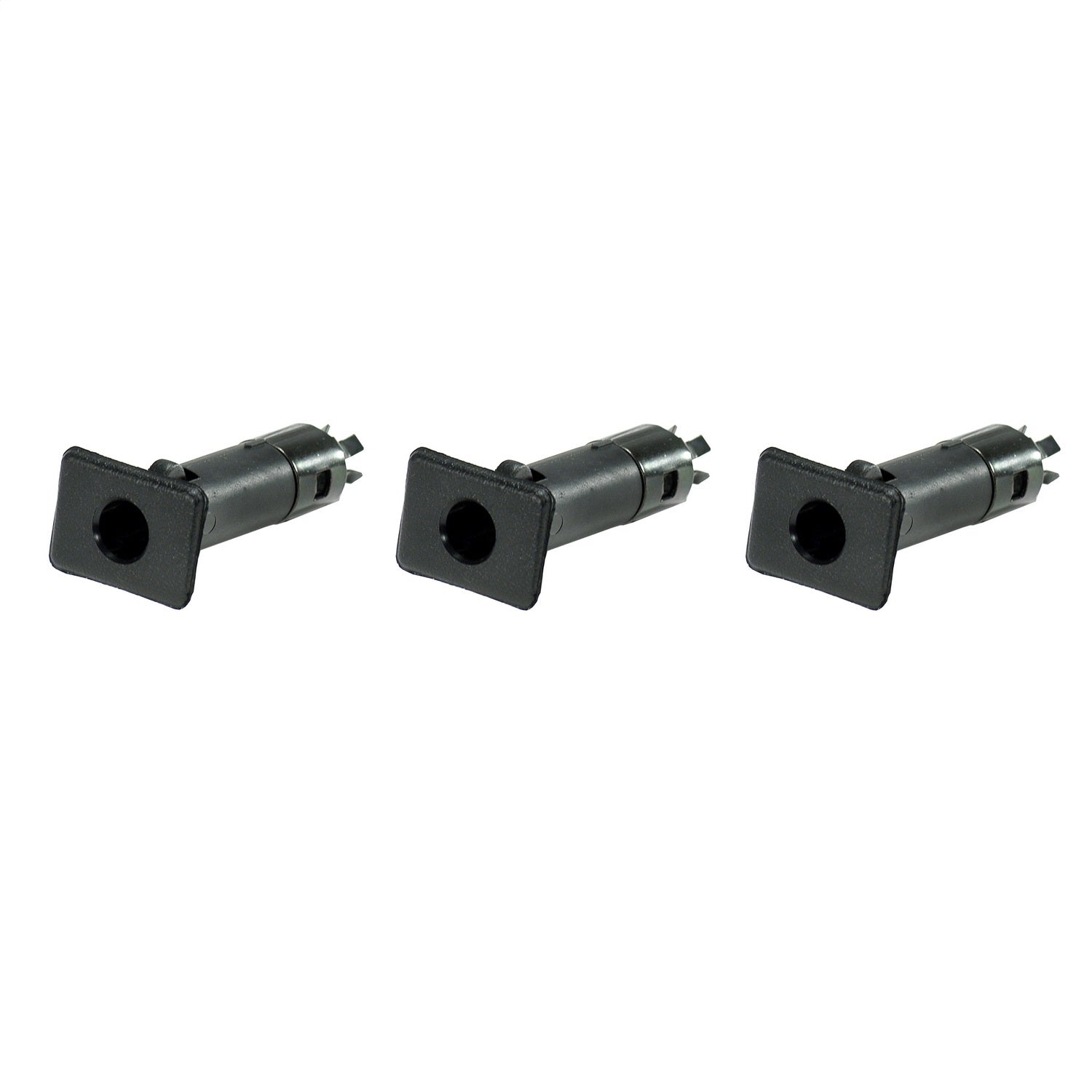 Rugged Ridge 11819.15 Half Door Insert; 3 Pack; Black; Rugged Ridge 11819.15