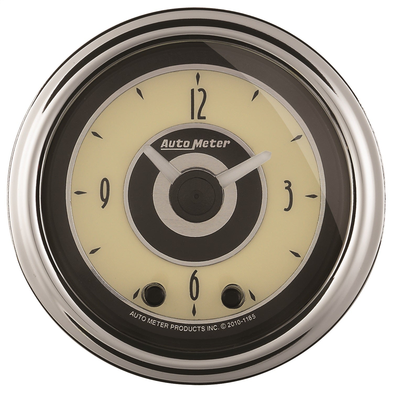 AutoMeter 1184 GAUGE; CLOCK; 2 1/16in.; 12HR; ANALOG; CRUISER AD AutoMeter 1184