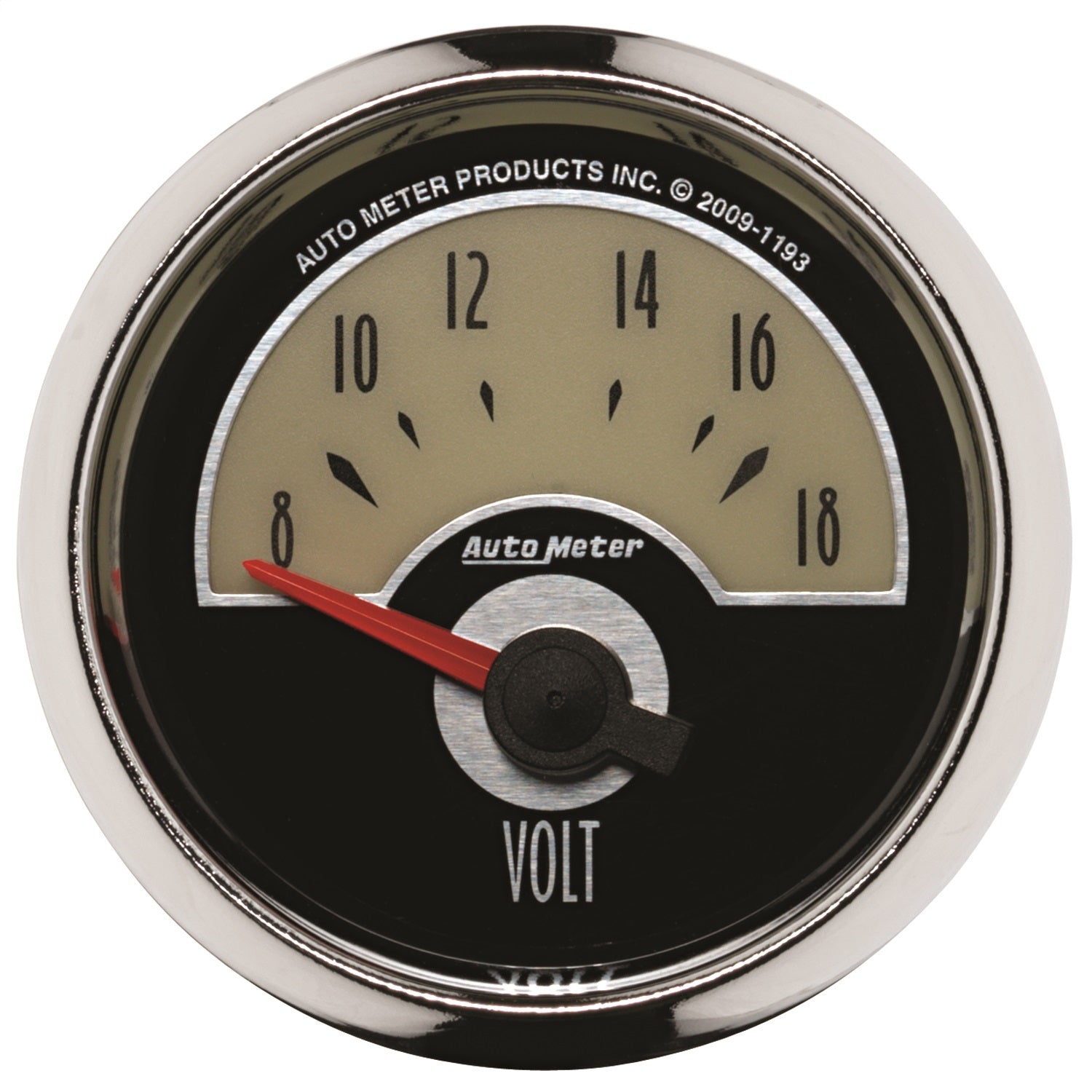 AutoMeter 1193 GAUGE; VOLTMETER; 2 1/16in.; 18V; ELEC; CRUISER AutoMeter 1193