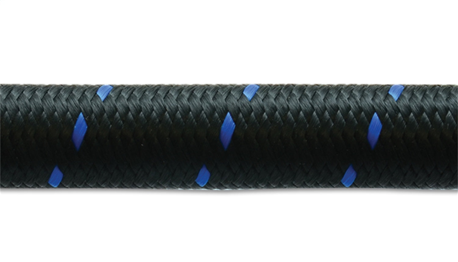 Vibrant Performance 11954B Nylon Braided Flex Hose; Size: -4AN;Hose ID: 0.22in.; 2ft. Roll; Black and Blue; Vibrant Performance 11954B