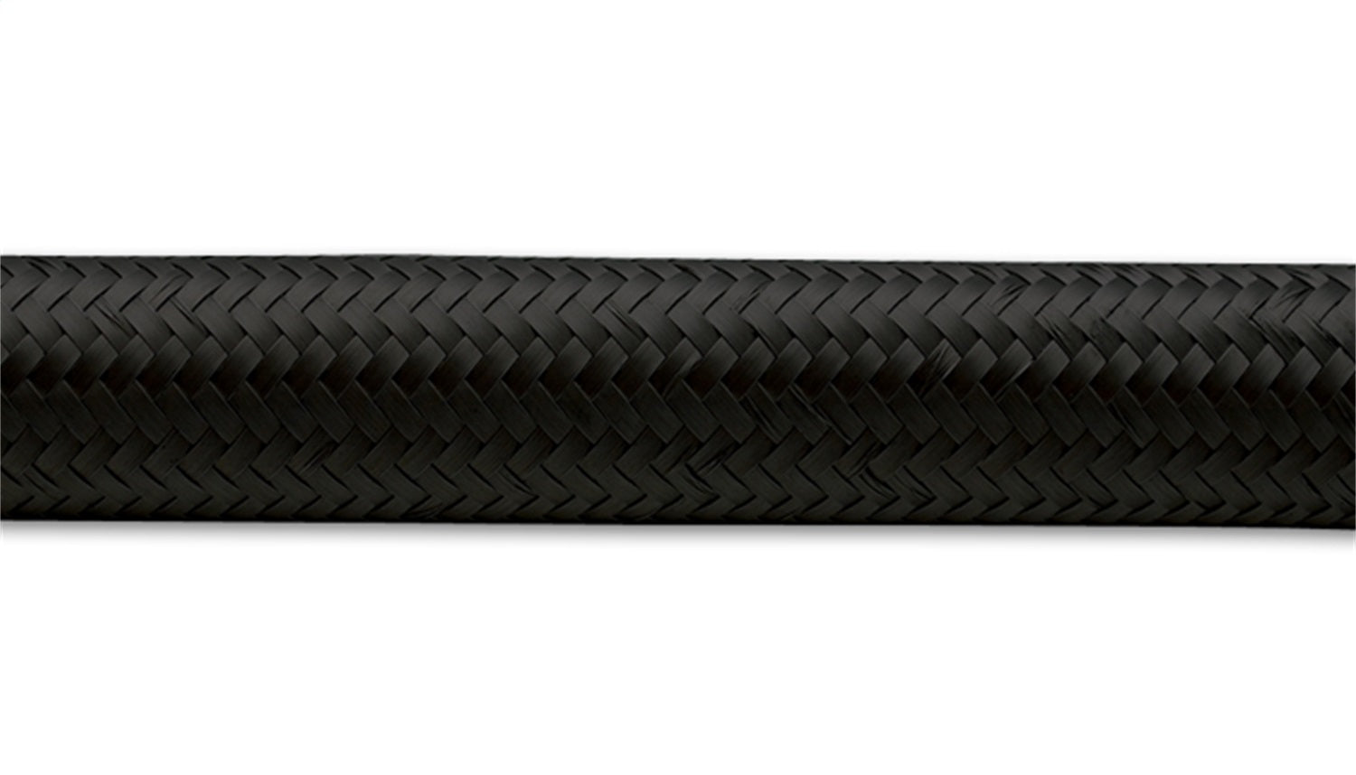 Vibrant Performance 11978 Nylon Braided Flex Hose; Size: -8AN; Hose ID: 0.44in.; 20ft. Roll; Black; Vibrant Performance 11978