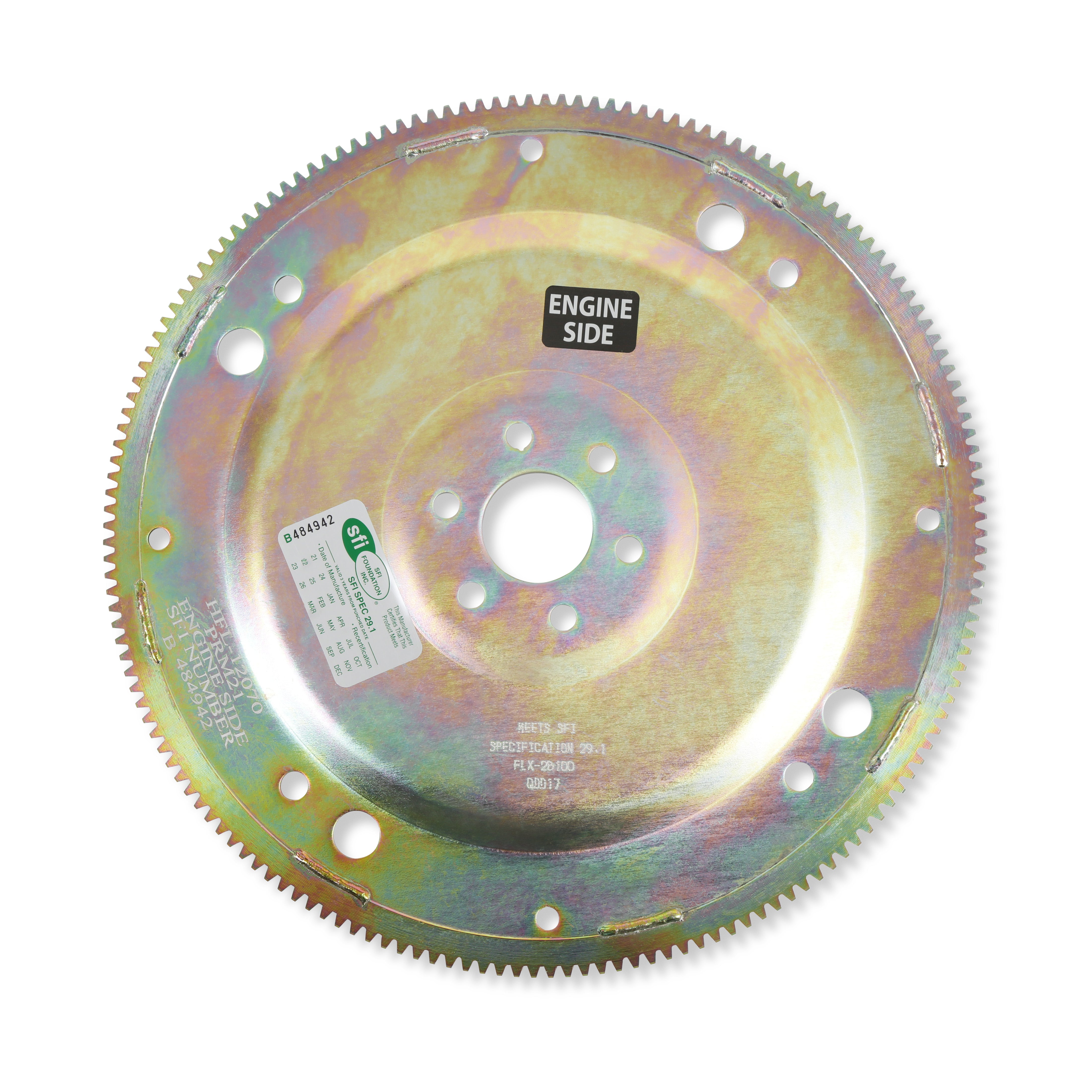 Hays 12-070 Performance Flexplate; Neutral Internal Balance; 164 Tooth; 6 Bolt; Hays 12-070