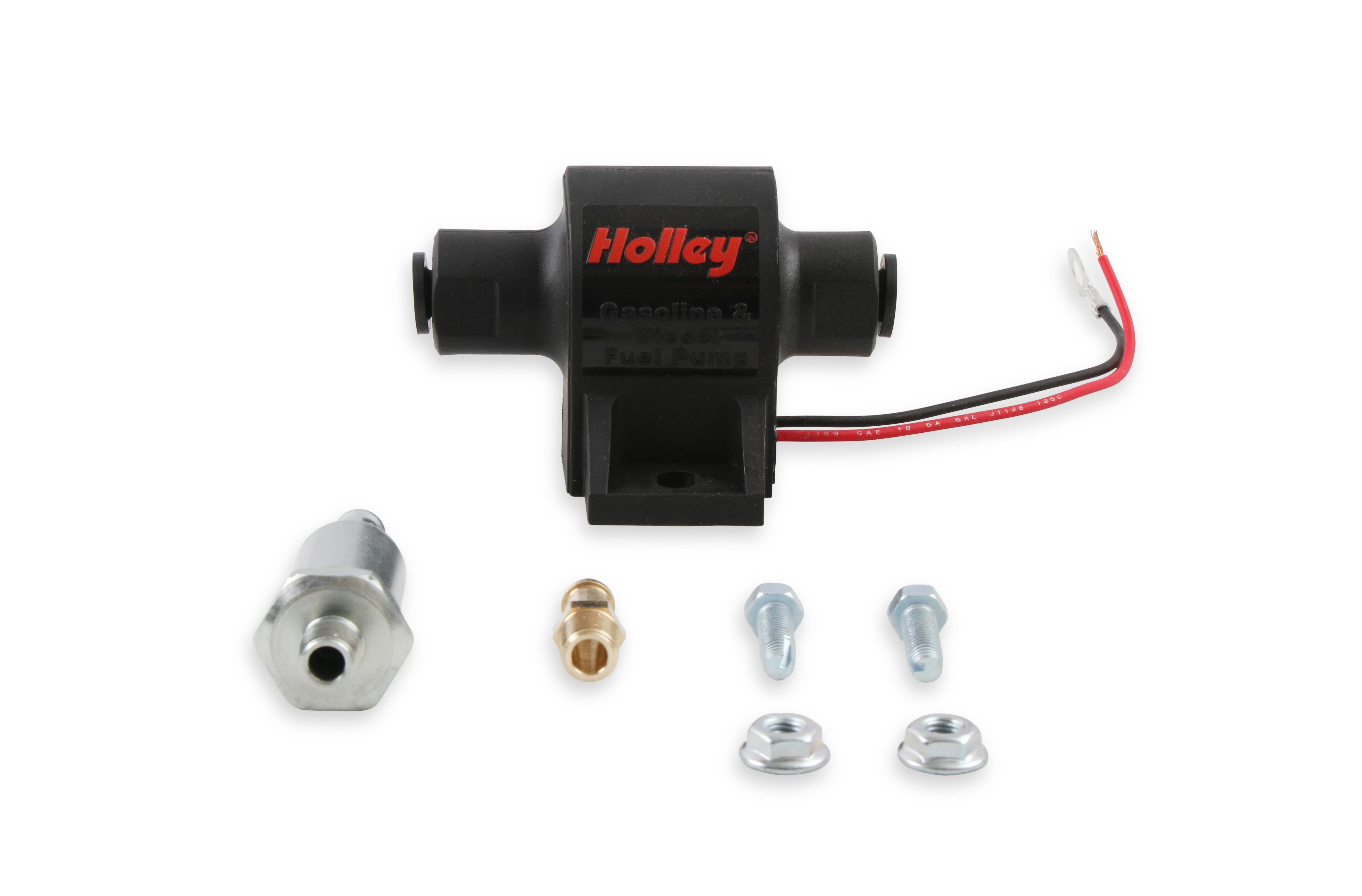 Holley 12-428 Elec Fuel Pump Mighty Mite 34-GPH 7-10 PSI Holley 12-428