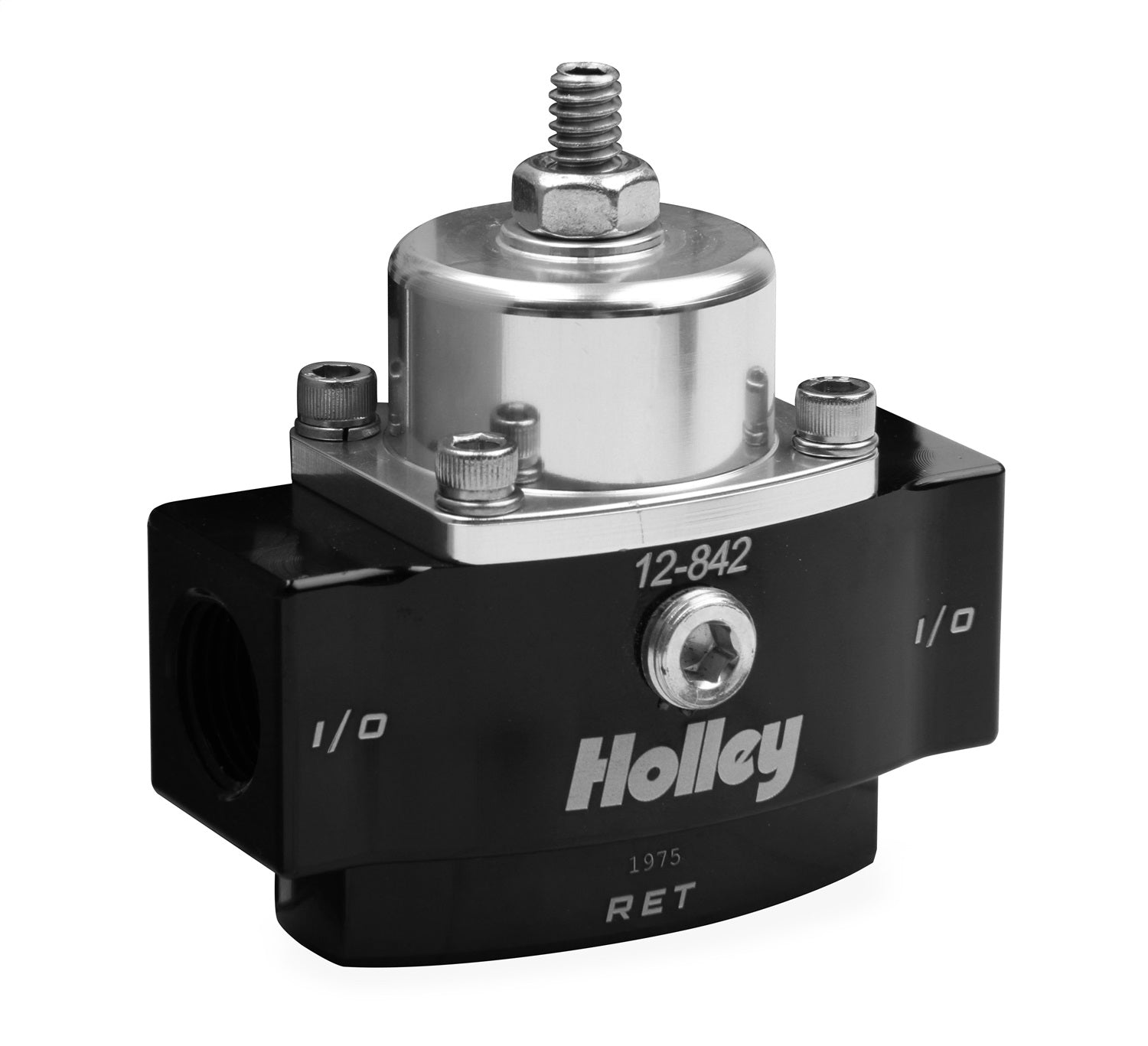 Holley 12-842 HP Billet Fuel Pressure Regulator Holley 12-842